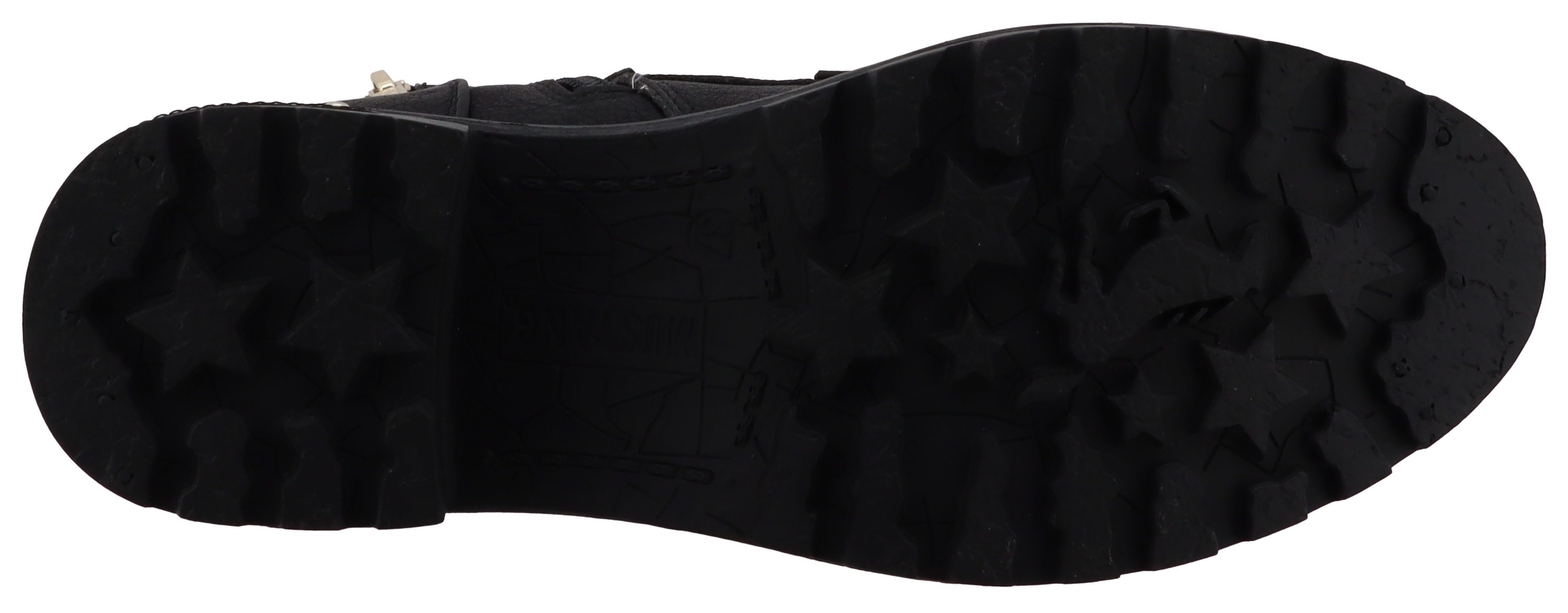 Mustang Shoes Haukea Winterstiefelette Winterboots mit praktischen Reißverschlüssen