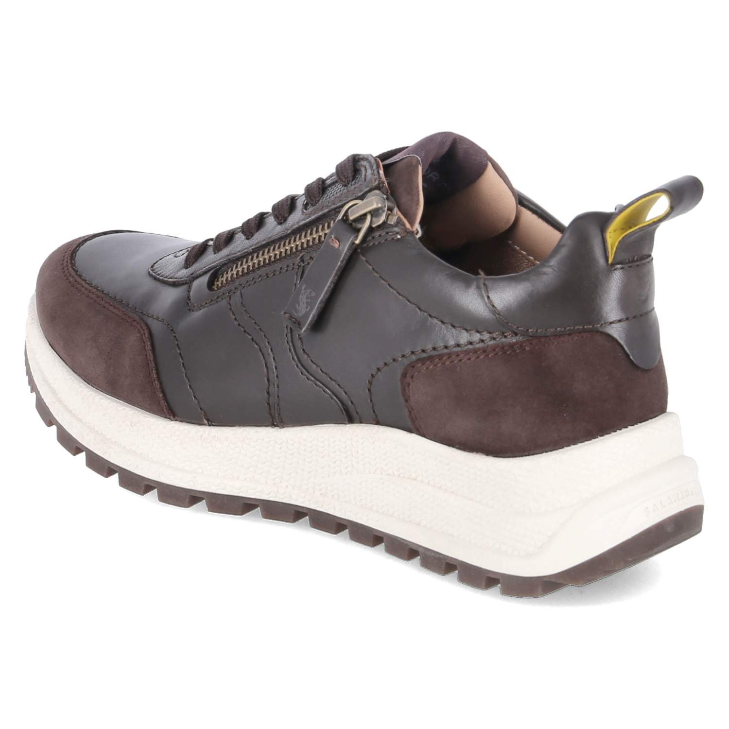 Salamander Salamander F31AUO023410-6160 Damen Glattleder braun Schnürschuh