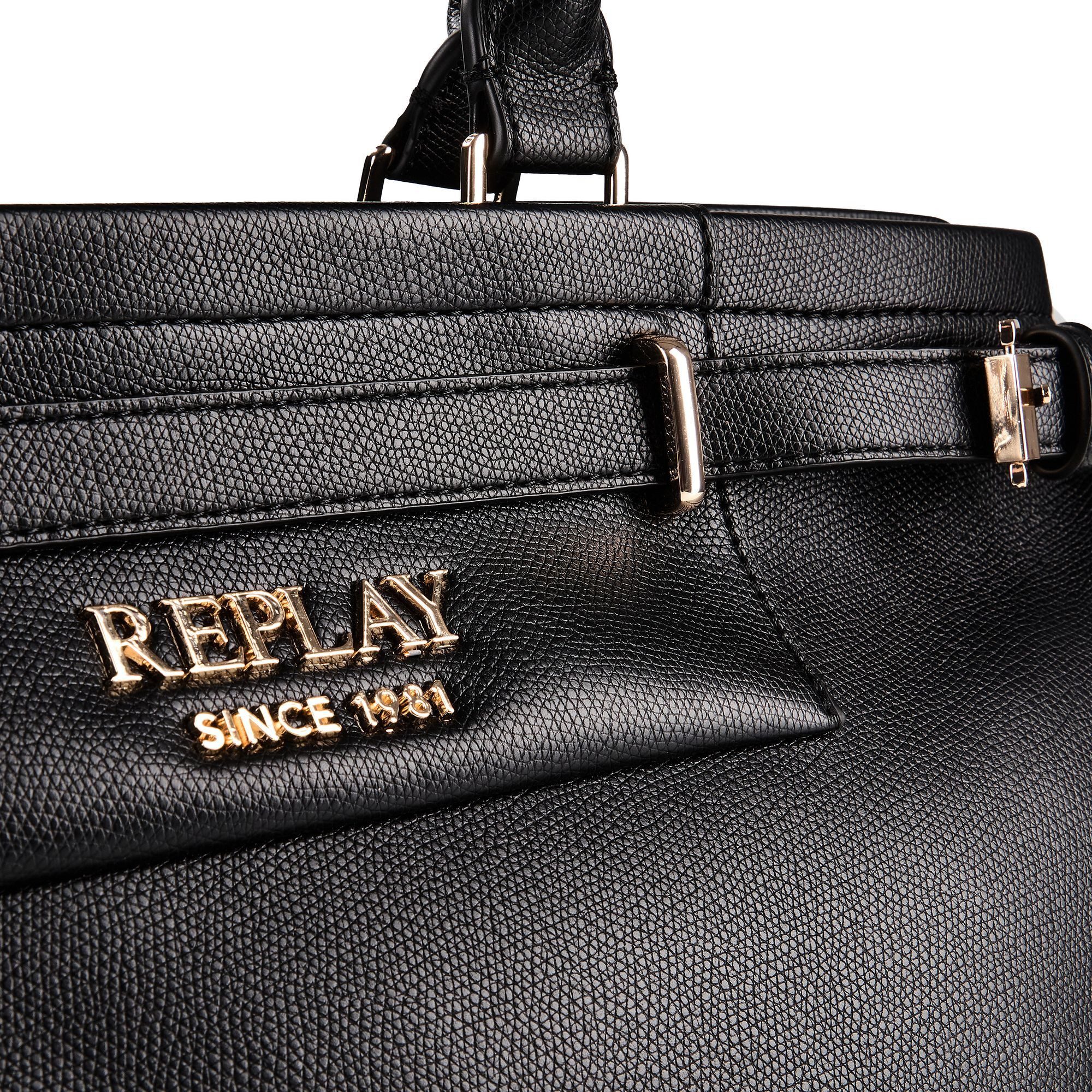 Replay Henkeltasche, Polyurethan
