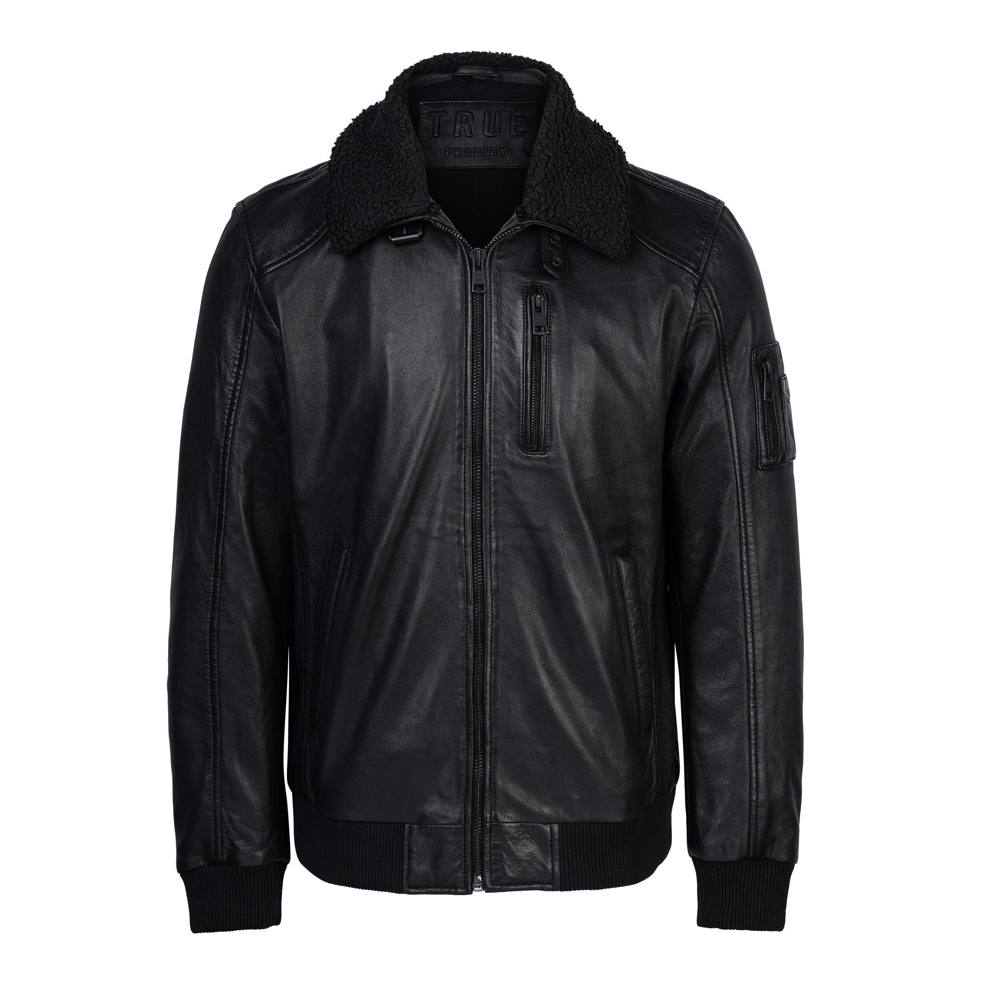trueprodigy Lederjacke Blaze Pilotenjacke Fliegerjacke günstig online kaufen