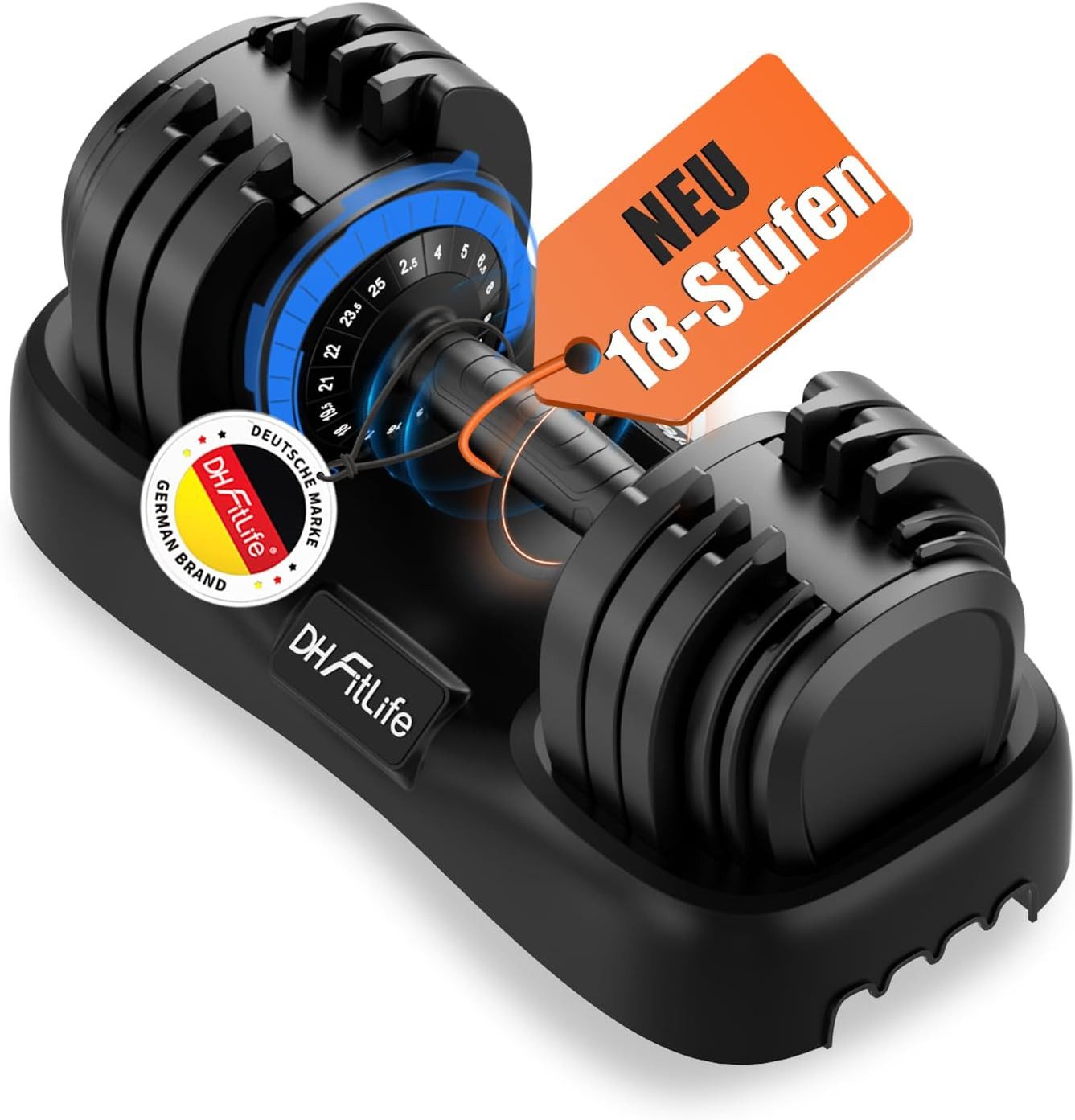 Hantel 2026 Neu 2,5-25 kg Verstellbare Kurzhanteln