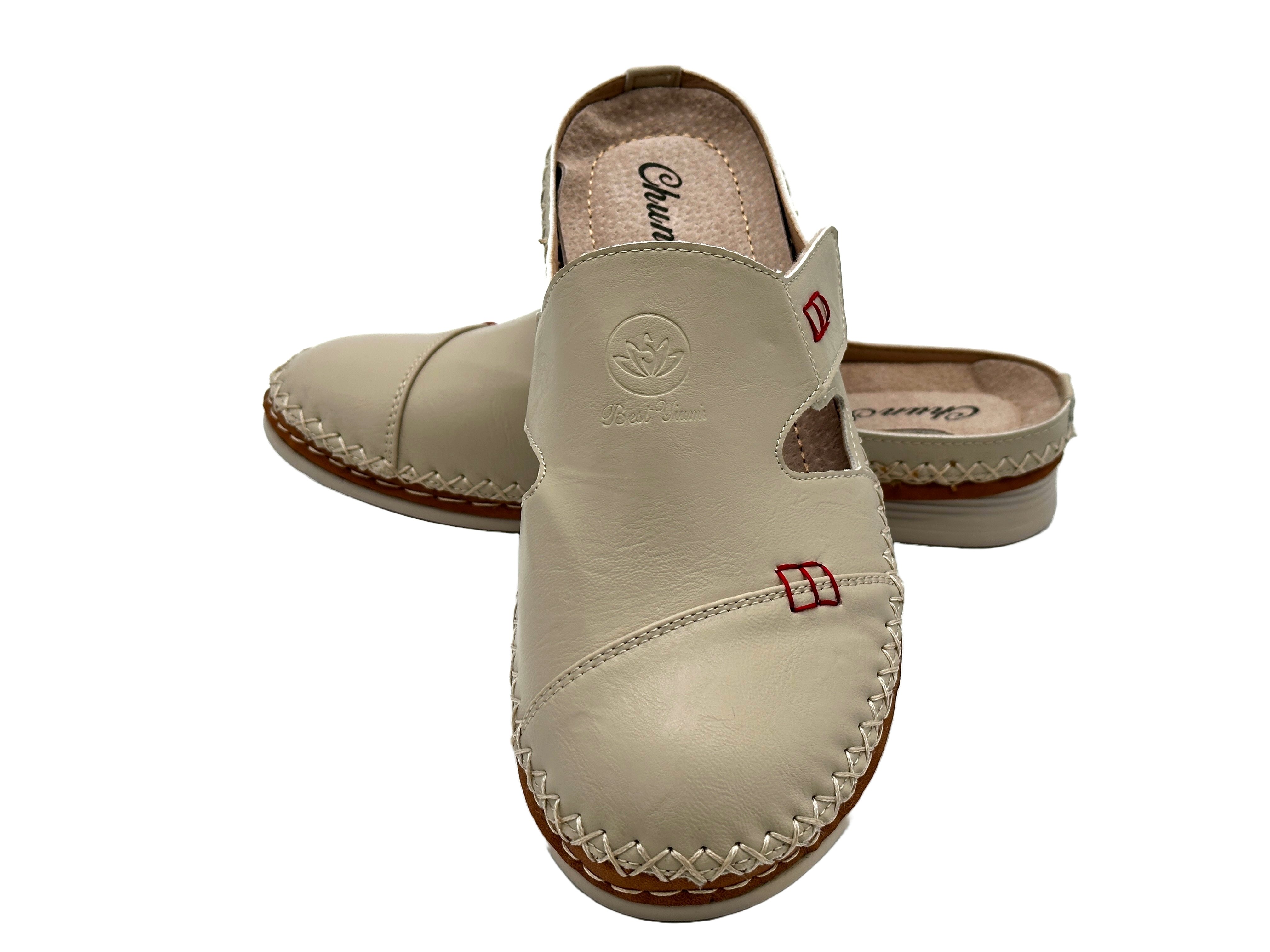 Nowaland Bequeme Damen-Pantolette mit Klettverschluss und günstig online kaufen