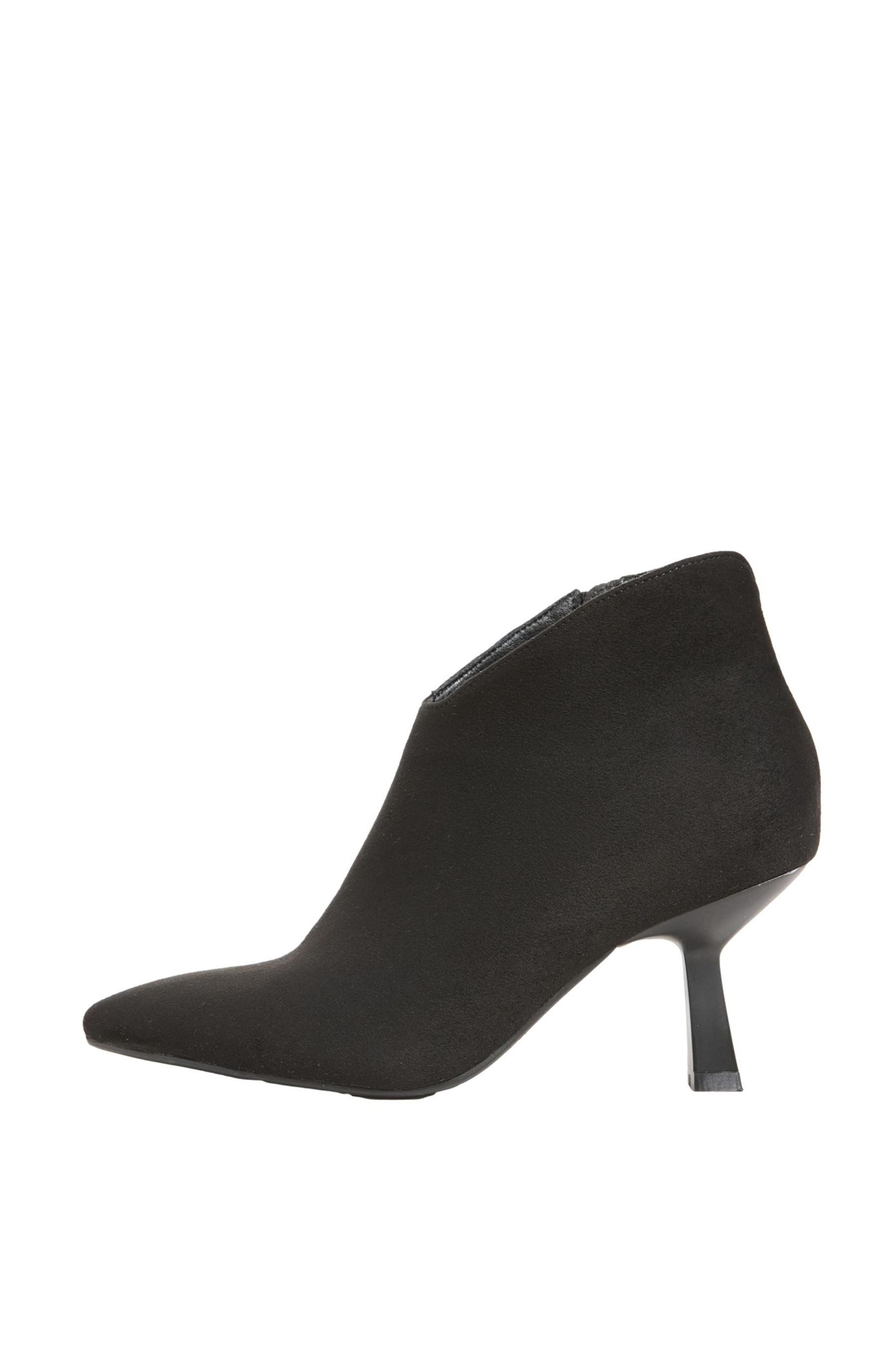 Lipsy Stiefeletten aus Kunstveloursleder, weit Stiefelette