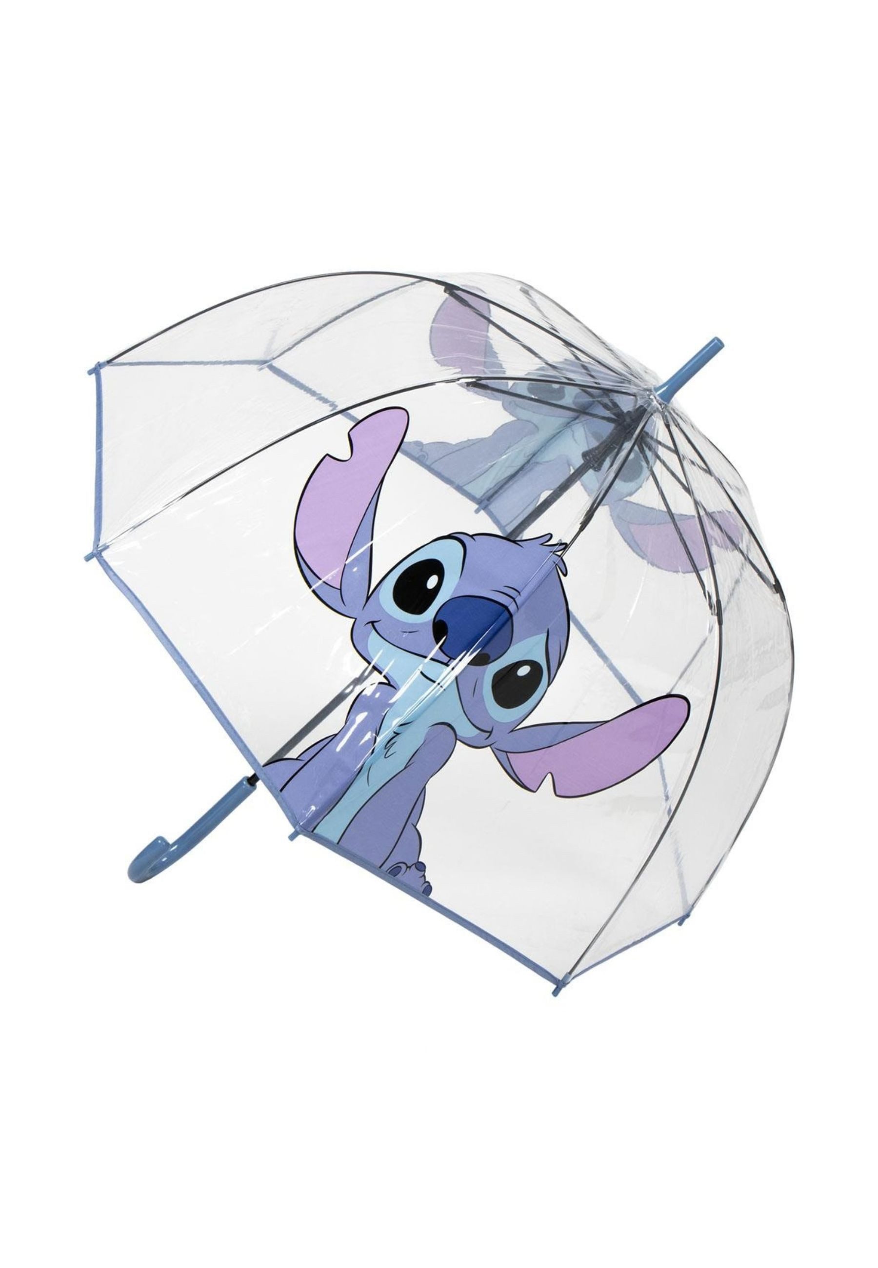 Disney Taschenregenschirm Stitch Transparenter Regenschirm 60 cm