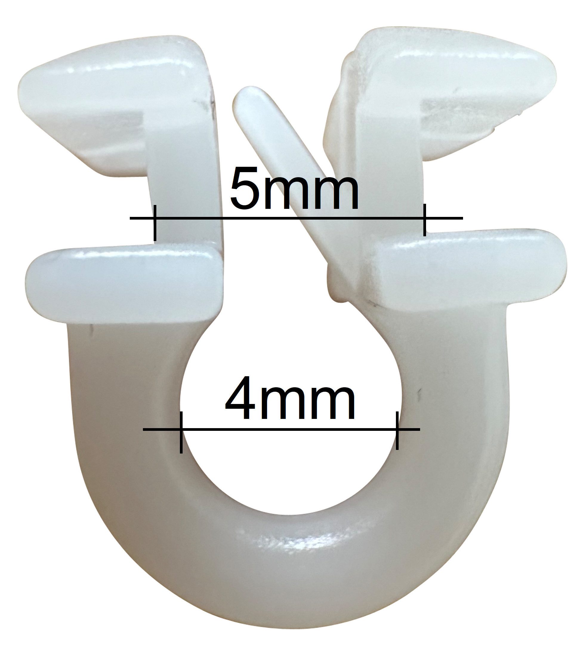 rewagi Gardinengleiter 100 Universal-Gleiter GON für Alu Gardinenschienen - Laufnut 6mm, Gardinenschiene, Gardinenleiste, Gardinen, Vorhänge, (100-St)