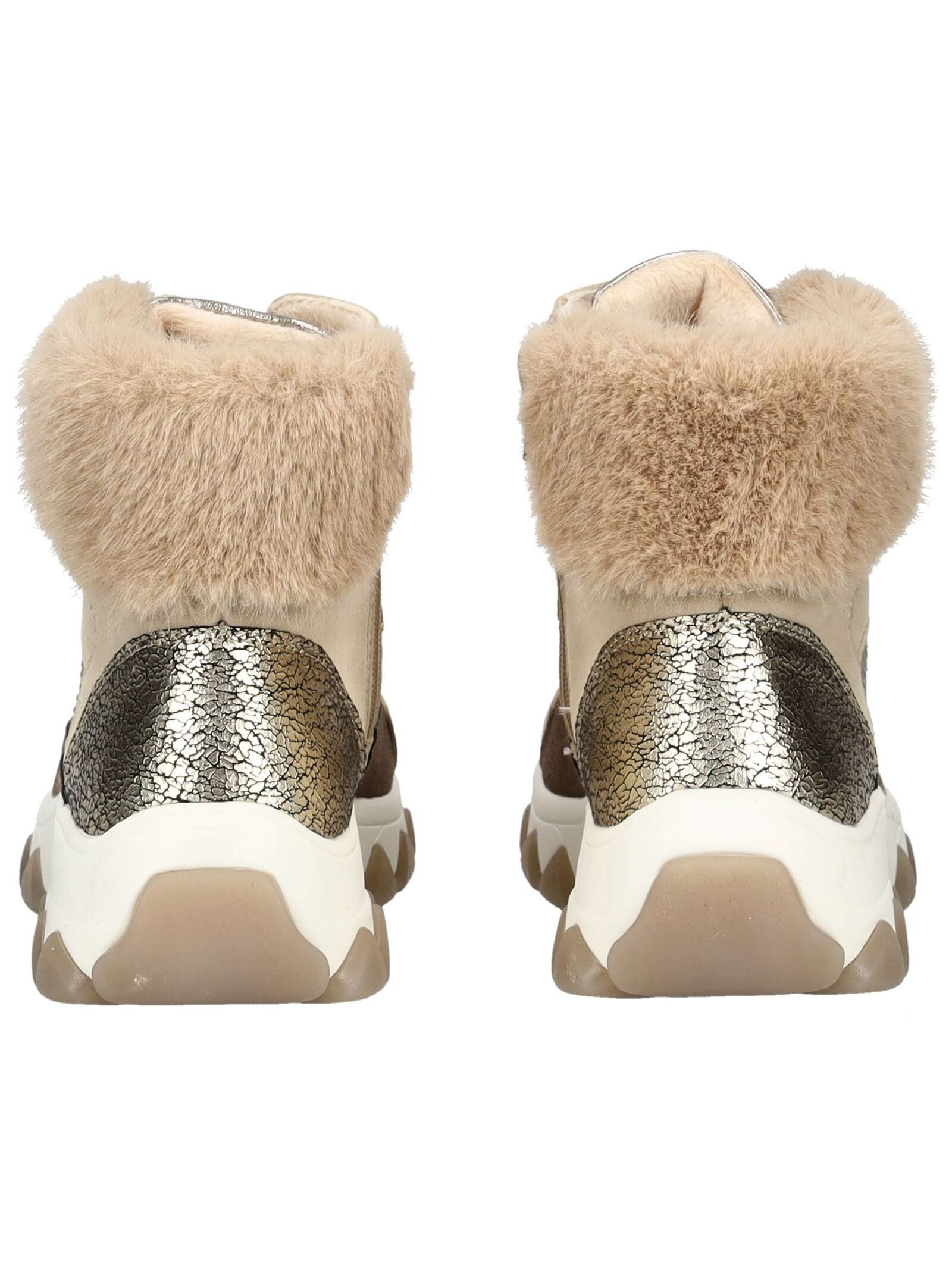 BAGATT Stiefelette Lederimitat/Textil . Schnürstiefelette