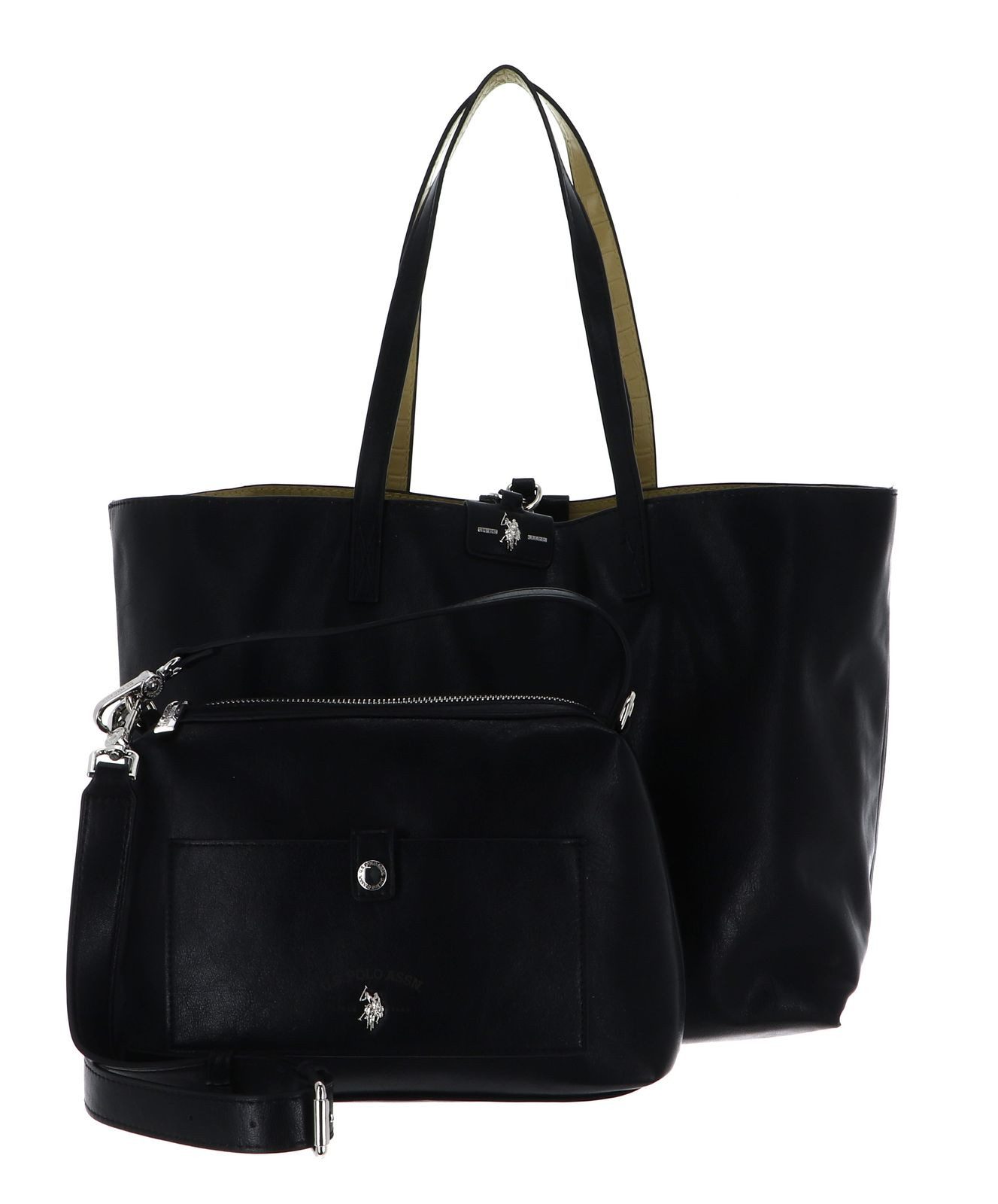 U.S. Polo Assn. Shopper Reversible Shopping Bag (Set, 2-tlg)