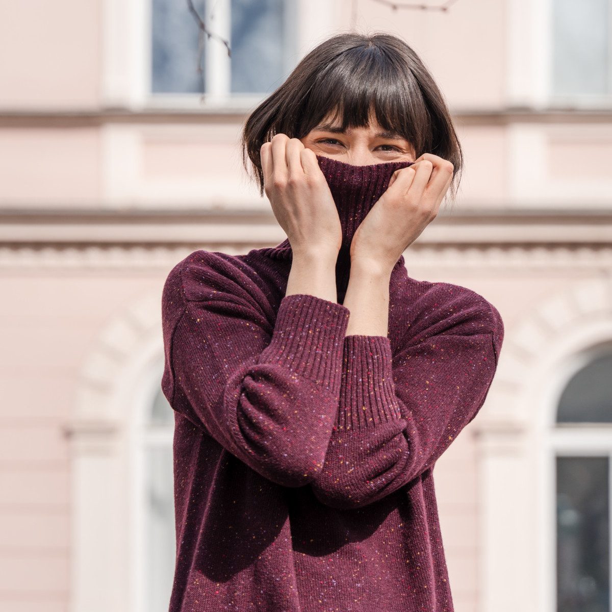 LIVING CRAFTS midi dress PACIFICA GOTS certified