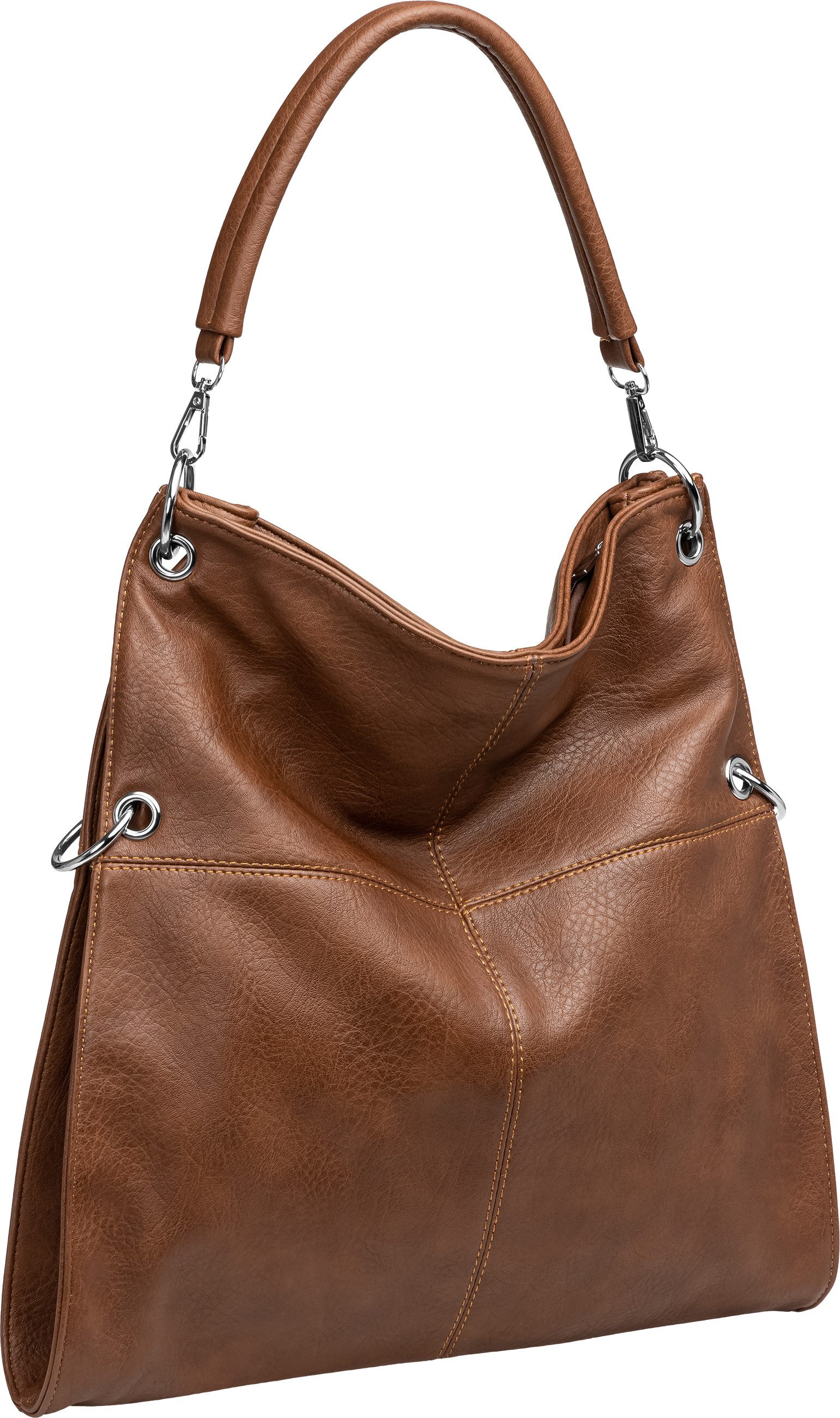 Caspar Schultertasche TS561 Damen Multifunktions Schultertasche