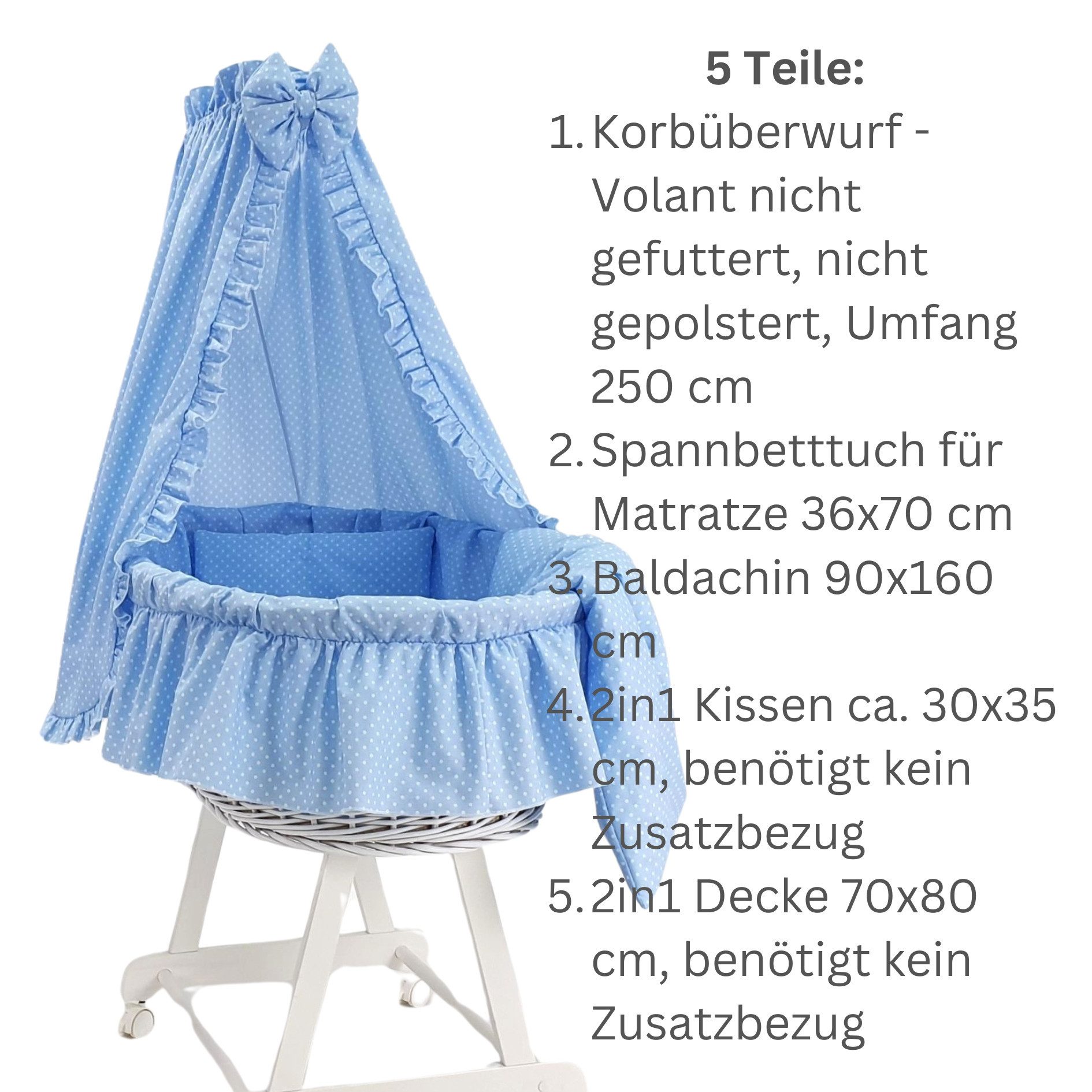Babymajawelt Babybettbezug Ersatz Bett Set für günstig online kaufen