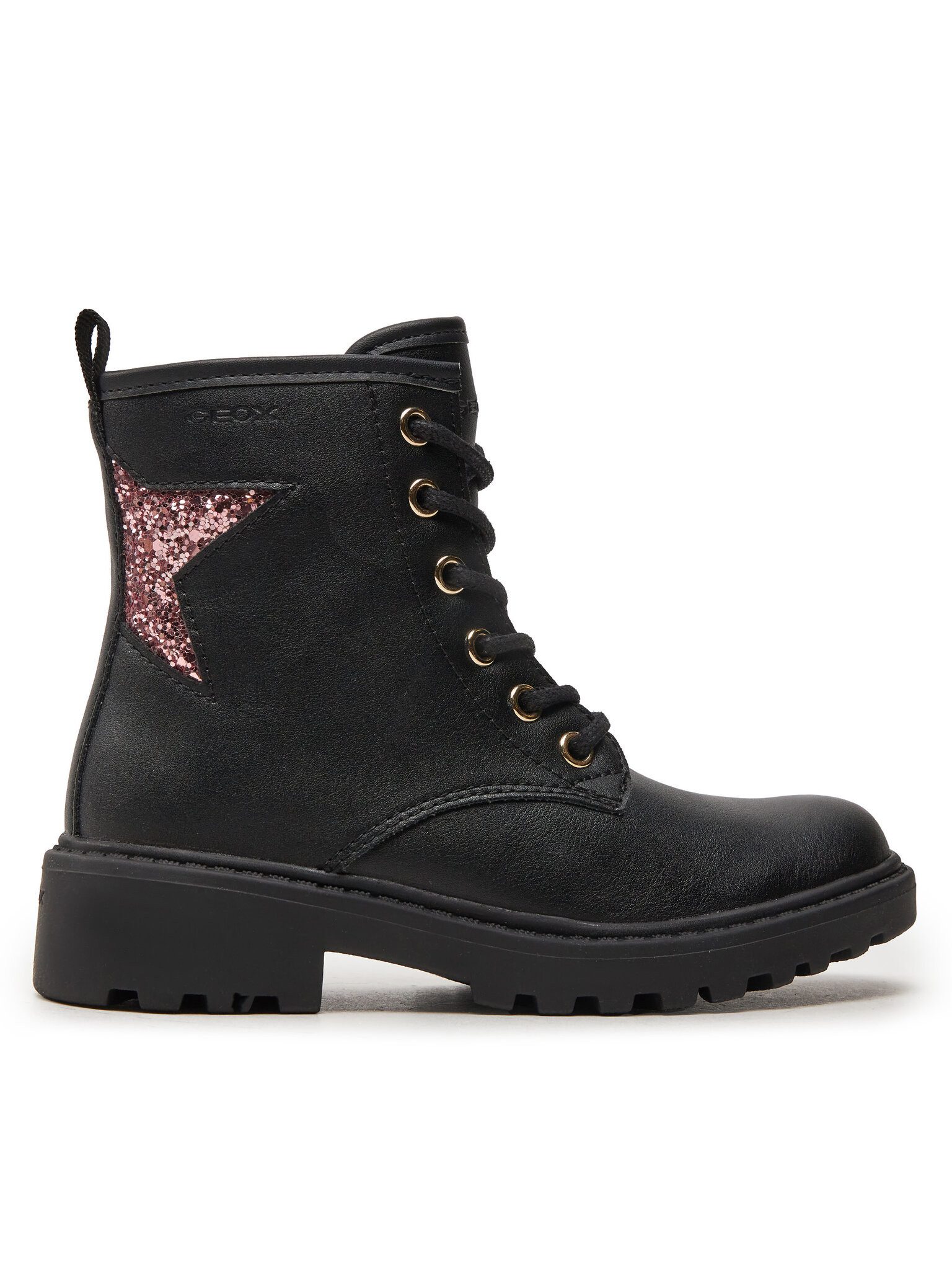 Geox Geox Сапоги Jr Casey J9420G 0BCEW C9B8W M Schwarz Сапоги