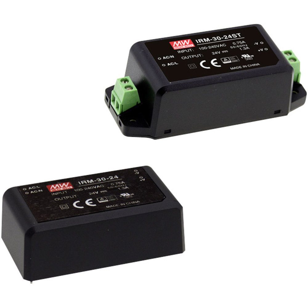 Mean Well IRM-30-12ST AC/DC-Printnetzteil 12 V 2500 mA 30 W AC/DC-Einbaunetzteil
