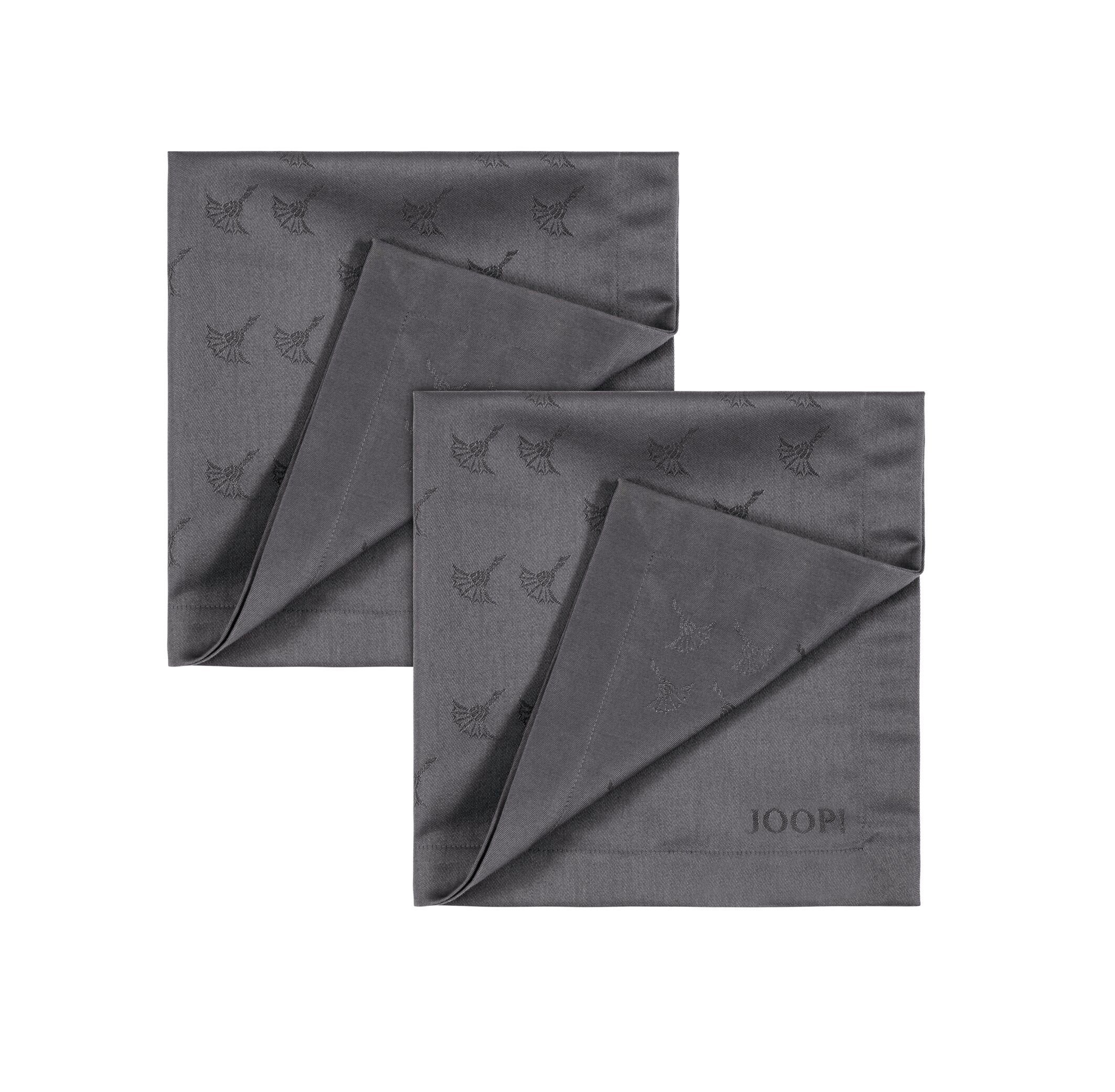 JOOP! Stoffserviette JOOP! LIVING - FADED CORNFLOWER Servietten-Set, (2 St)