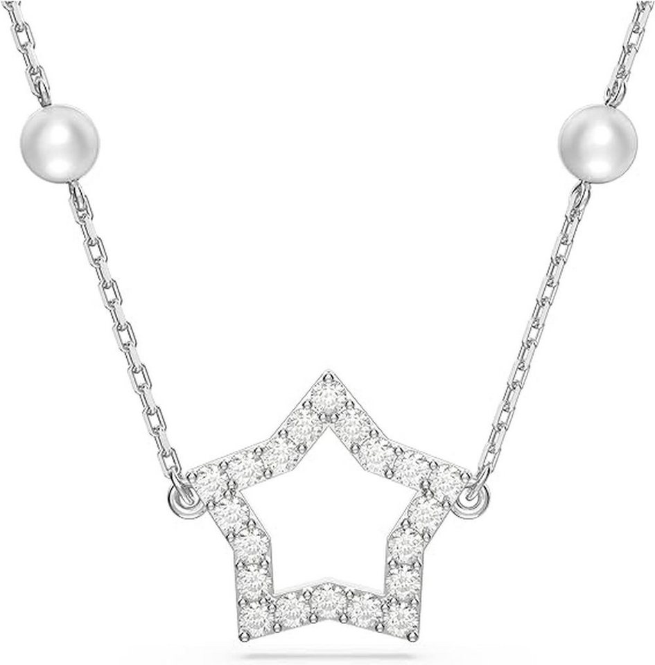 Swarovski Kette mit Anhänger Stella sil... Swarovski Kette mit Anhänger Stella sil...