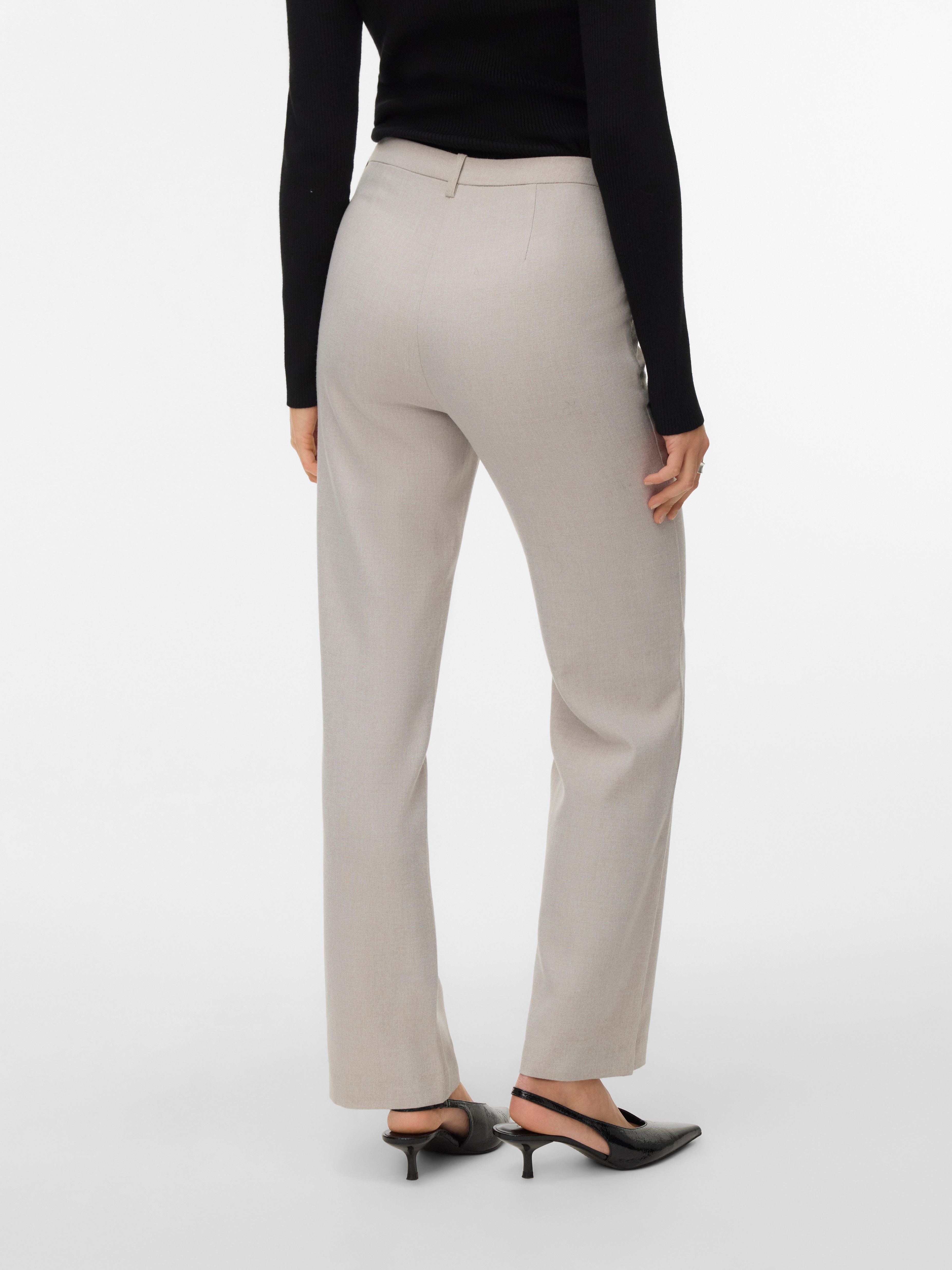 Vero Moda Anzughose VMZAMIRA BESTIE MW STRAIGHT PANT NOOS