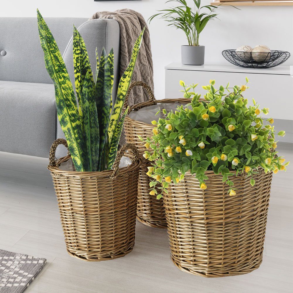 BOLTZE Blumentopf, Pflanzkorb Blumentopf Pflanzgefäße Handgefertigt
