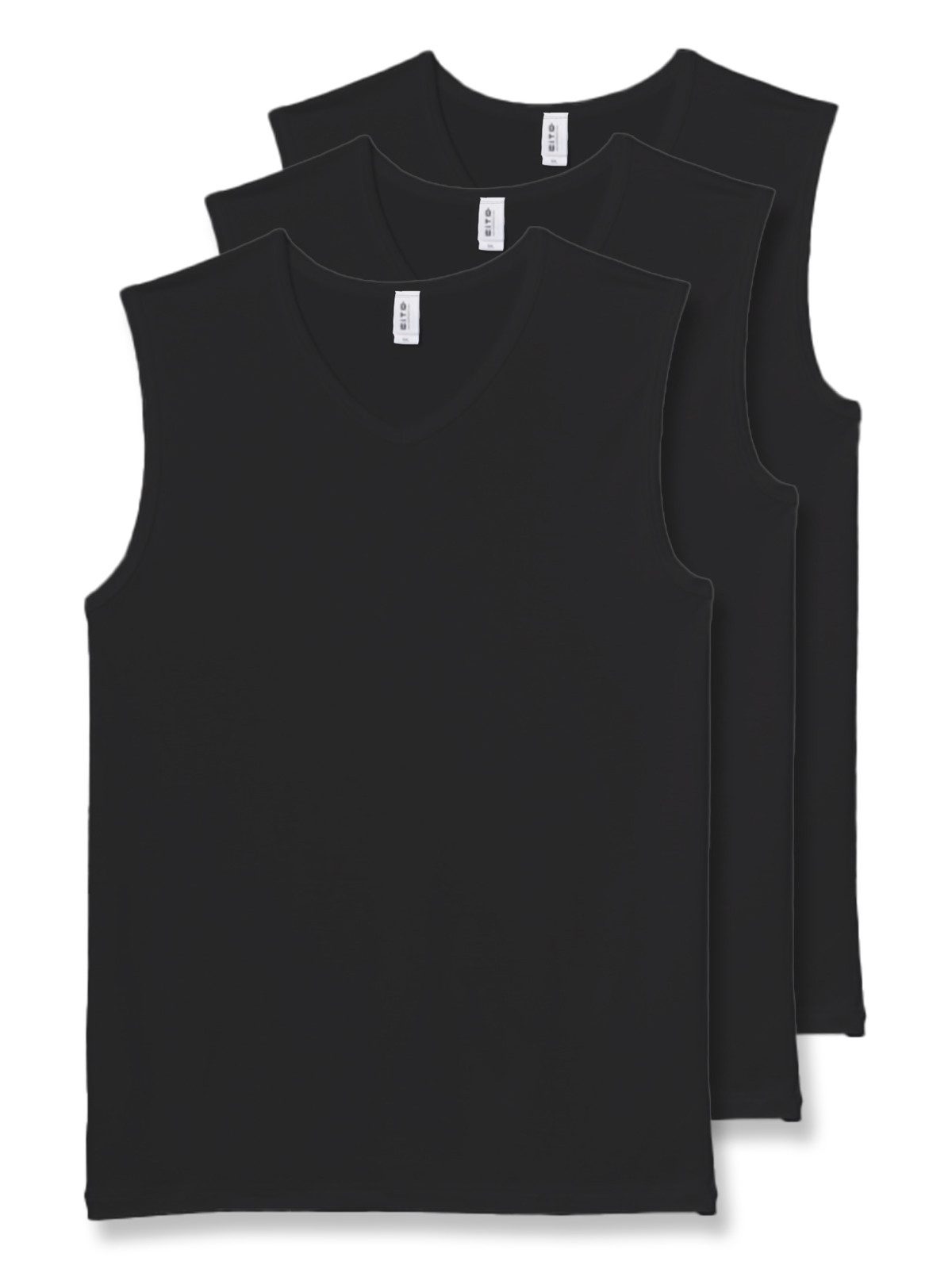 CiTO Achselhemd 3er Pack Herren City-Shirt günstig online kaufen