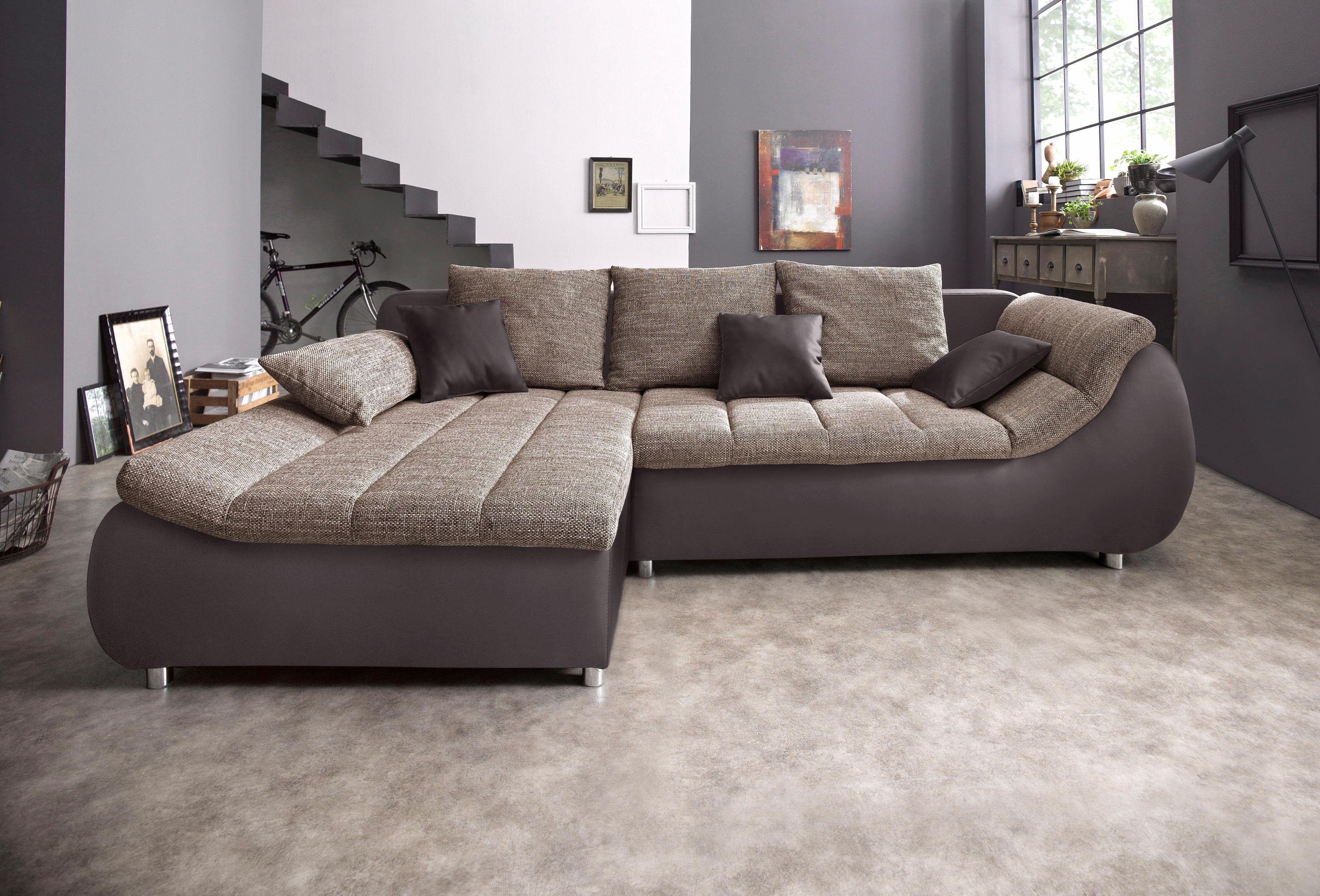 INOSIGN Ecksofa Imola elegant und bequem, günstig online kaufen