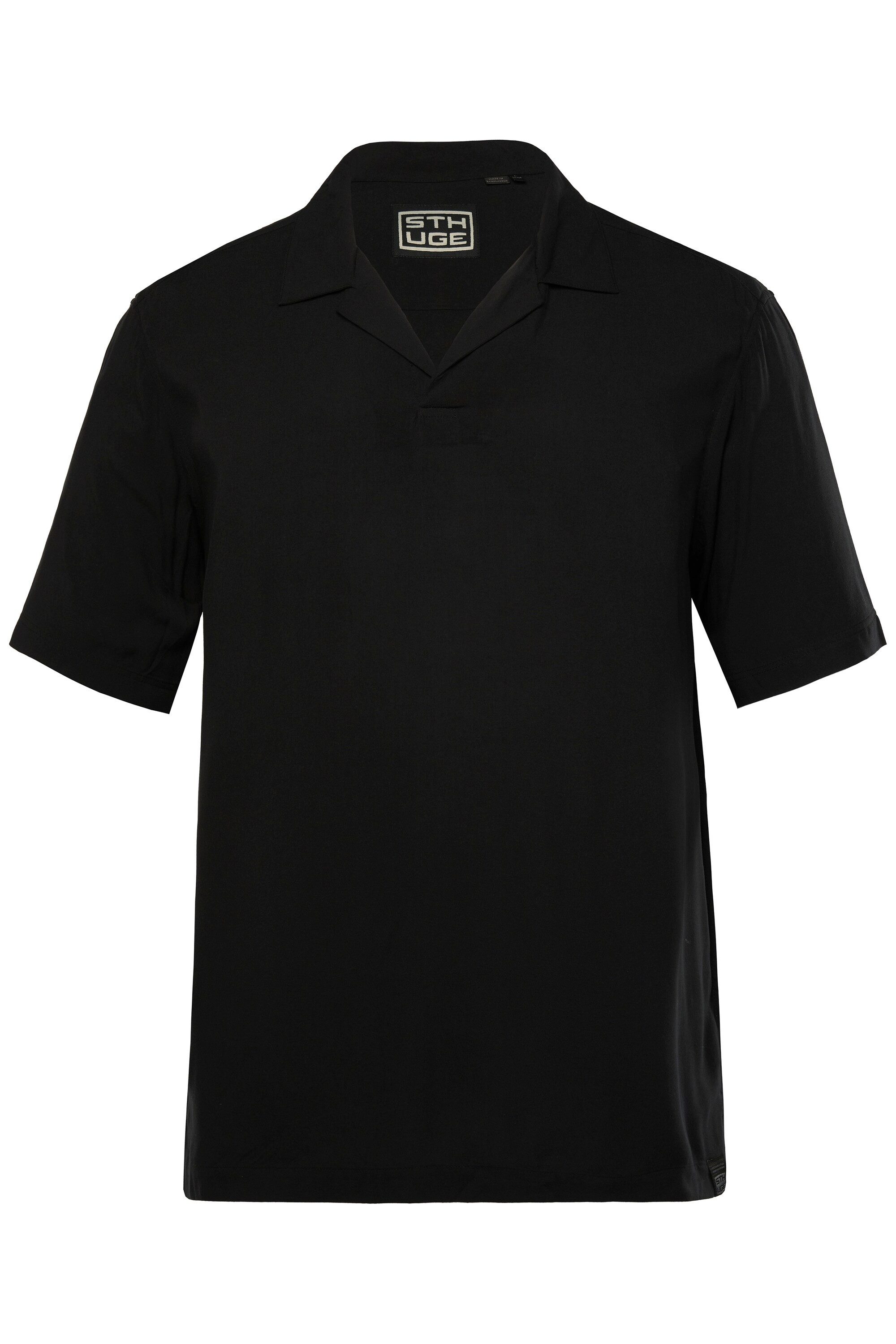 STHUGE Poloshirt Poloshirt Halbarm Viskose
