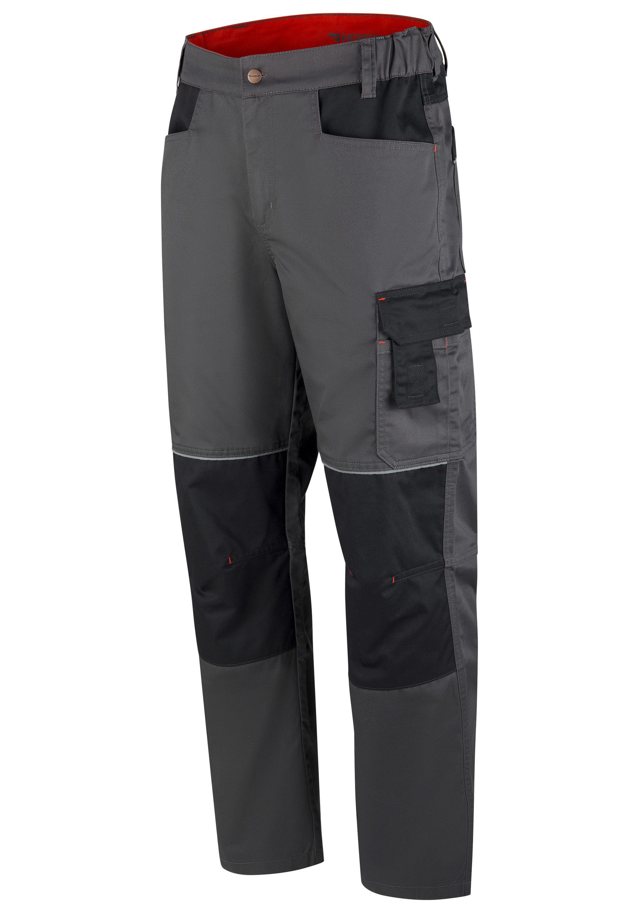 HERO by John Medoox Arbeitshose GLENN Basic Workwear Arbeits-Cargohose Arbeits-Cargohose Funktionsqualitätfür Herren