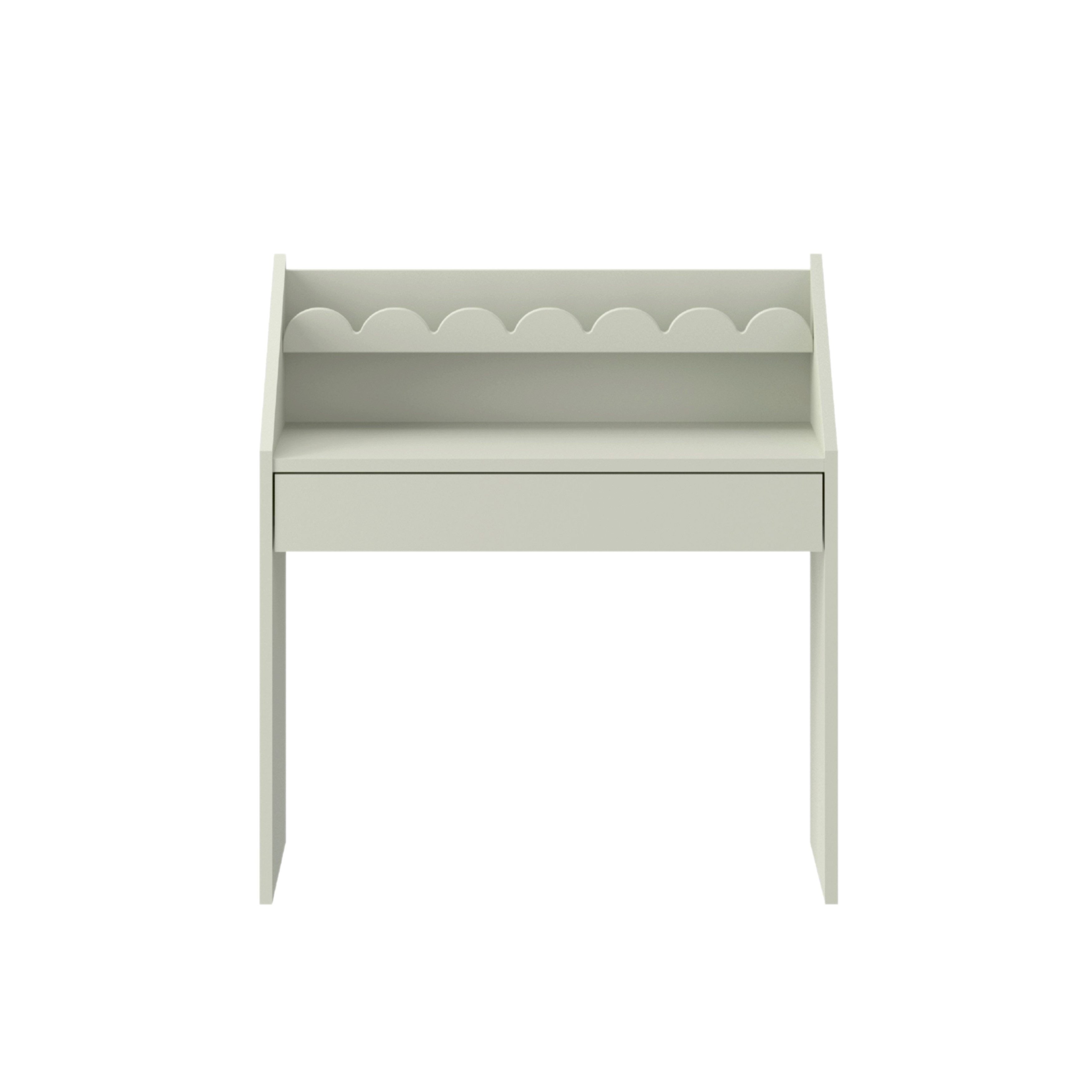 Raumhirsch Furniture Kinderschreibtisch Jugendschreibtisch, Schreibtisch, Lerntisch, Laptoptisch (Maße: 71 x 33 x 76 cm (2-fach höhenverstellbare Arbeitsplatte, Schublade), viele Farbvarianten), Offenes Ablagefach, für Kinder von 2,5 bis 7 Jahren, kompakte Bauweise