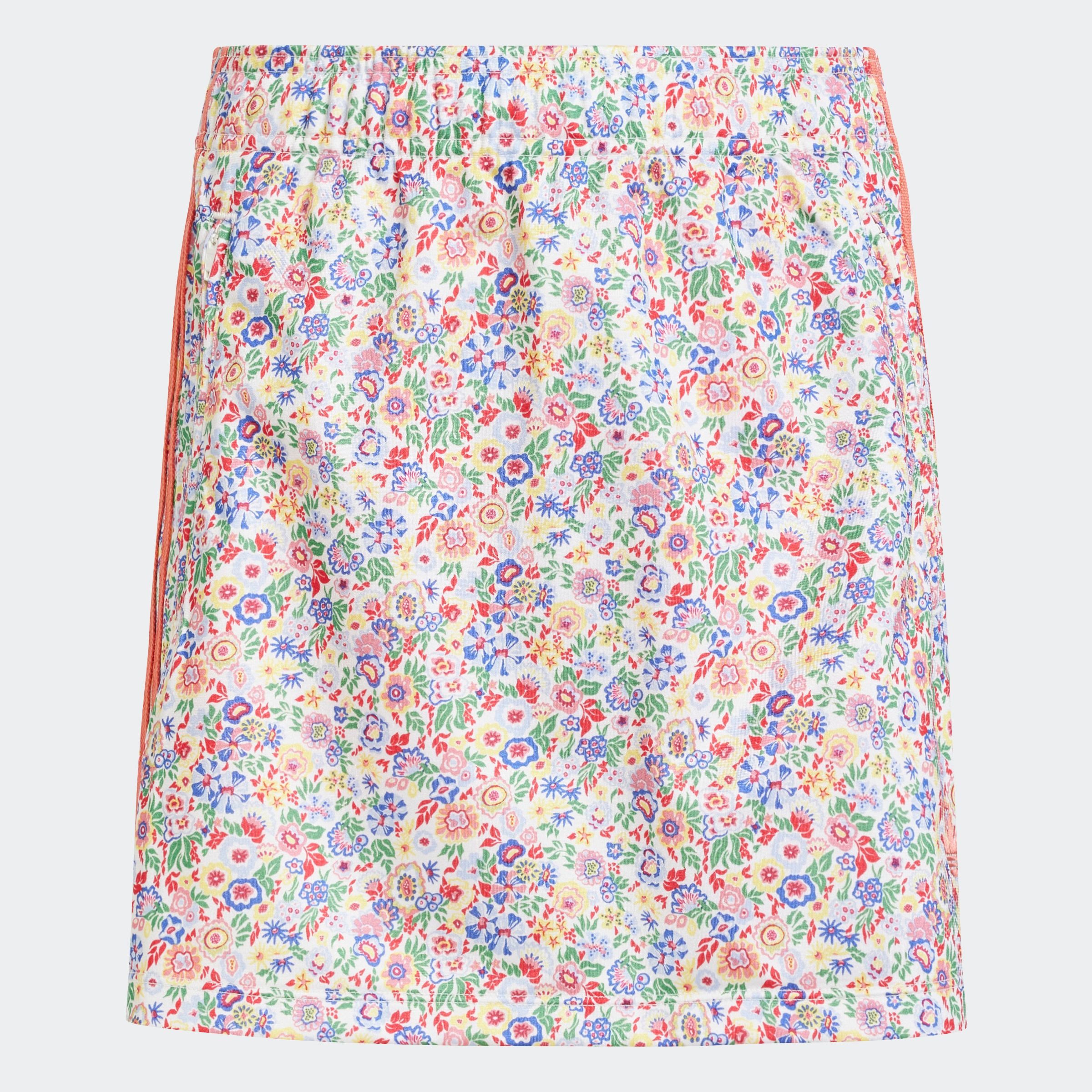 adidas Originals Sweatrock ADIDAS ORIGINALS X LIBERTY LONDON KIDS schmale Passform, aus weichem, strukturiertem Trikotmaterial