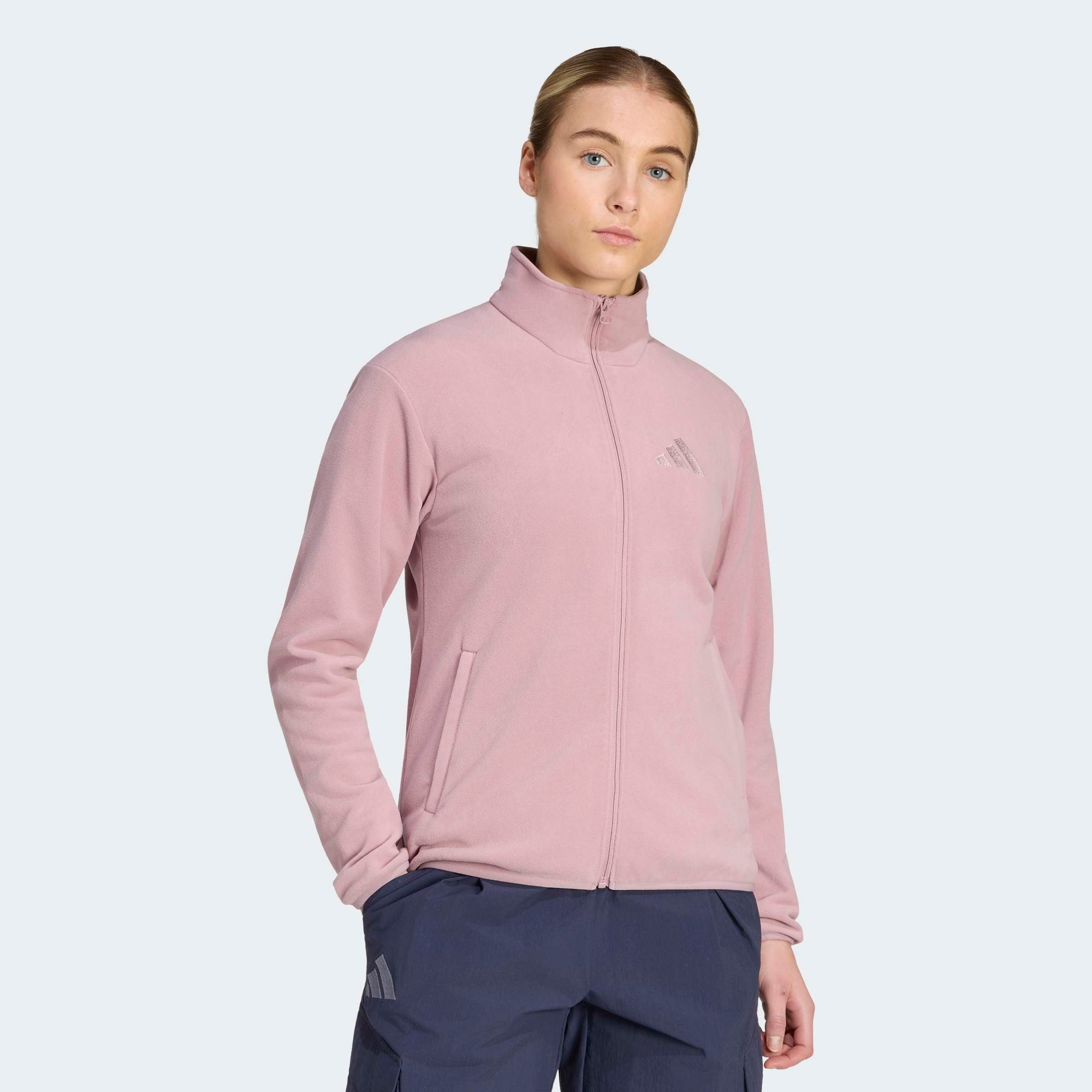 adidas TERREX Fleecejacke MULTI ESSENTIALS, DURCHGEHENDER REISSVERSCHLUSS
