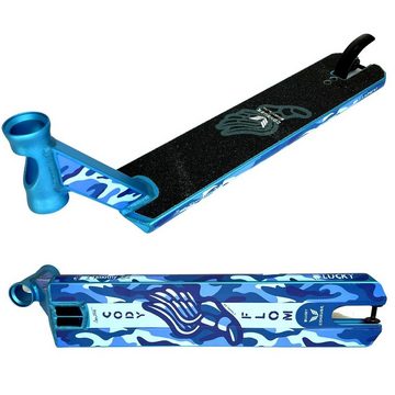 Lucky Pro Scooters Stuntscooter Lucky Cody Flom Sig. Prospect V4 Stunt-Scooter Deck 52cm Blau Camo