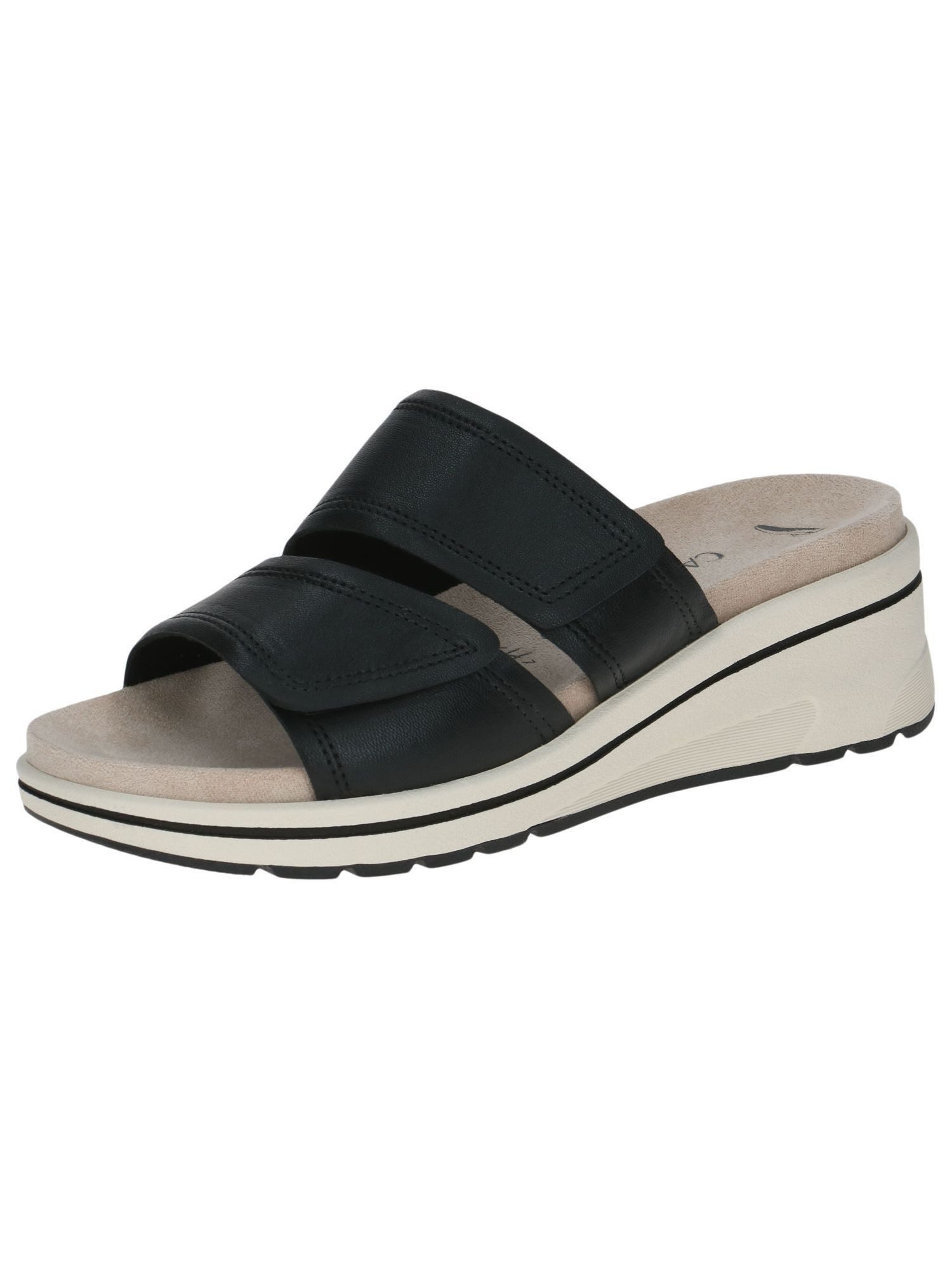 Caprice Cap Mem/rem/ws aus Leder Keilabsatz 9-27207-46 Keilpantolette