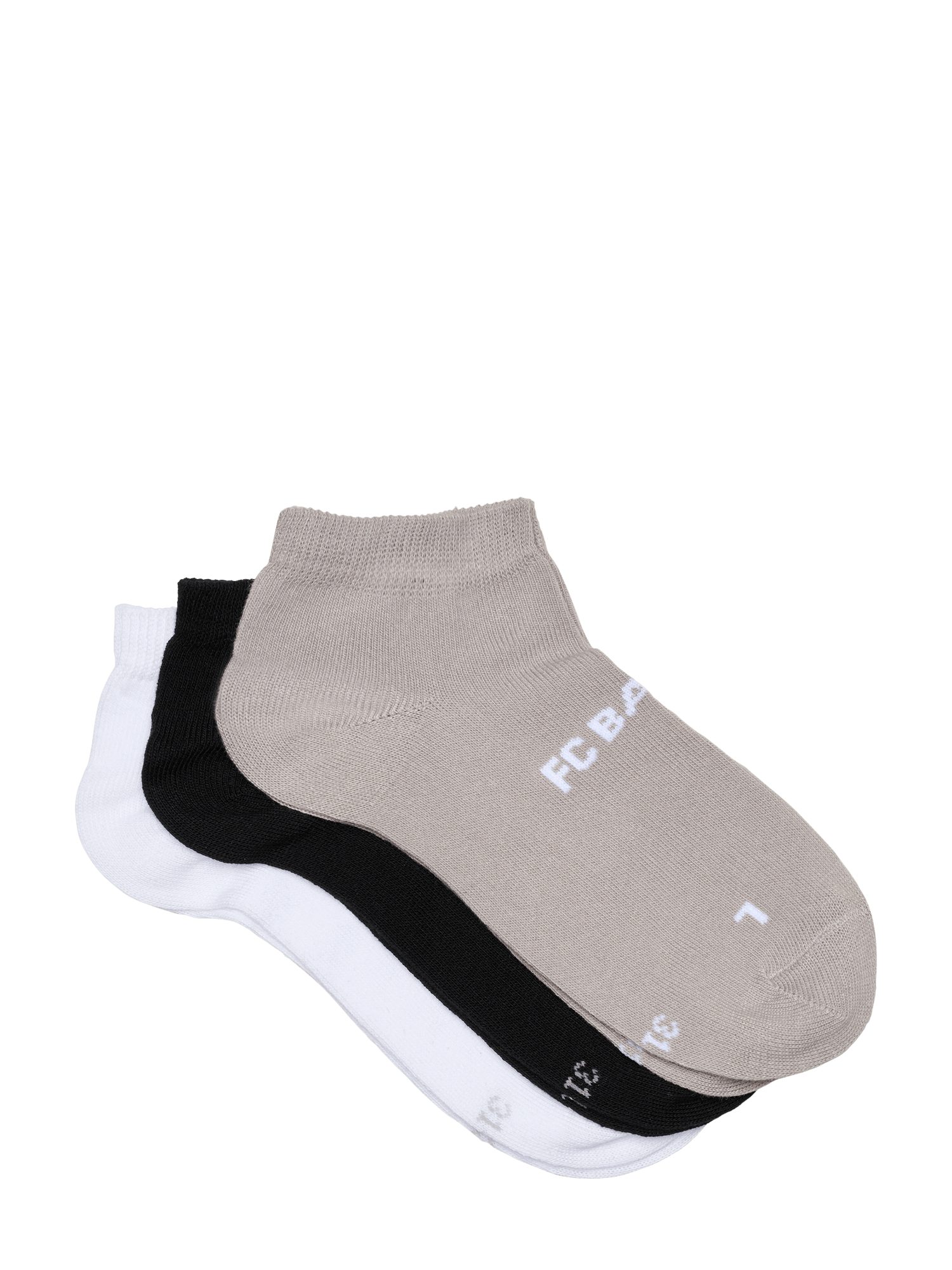 FC Bayern München Socken FC Bayern München, Sneaker Socken 3er-Set, Kinder, Mehrfarbig