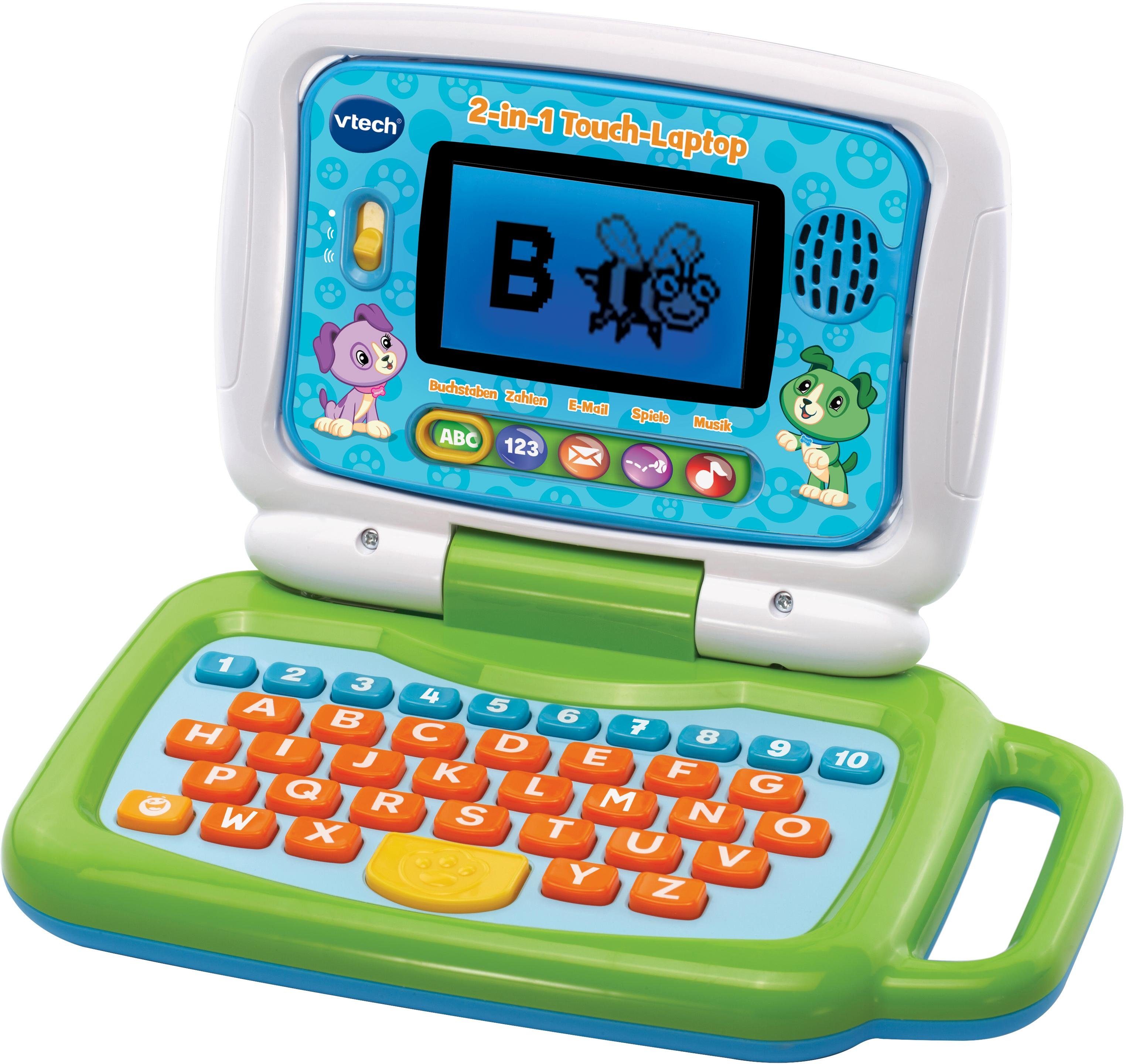 Vtech® School, Kindercomputer 2in1 Touch-Laptop Set Ready