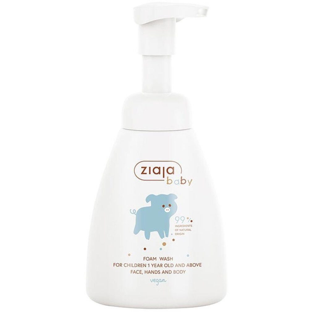 Ziaja Körperpflegemittel Kinderwaschschaum für Gesicht, Hände und Körper Baby (Foam Wash)
