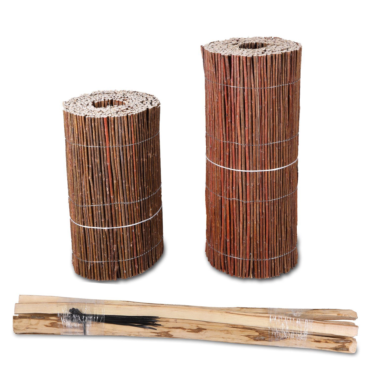 Home4Living Beetumrandung Roll-Steckzaun 30cm Höhe Beeteinfassung günstig online kaufen