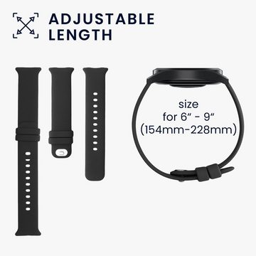 kwmobile Uhrenarmband 2x Sportarmband für Oppo Watch 1 (46mm), Armband TPU Silikon Set Fitnesstracker