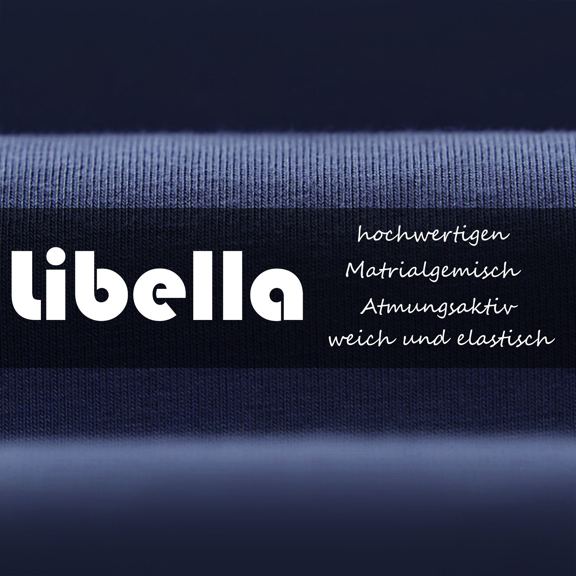 Libella Leggings 4108 (1er-Pack) Damen Leggings bunt mit Hohe Taille Slim Fit