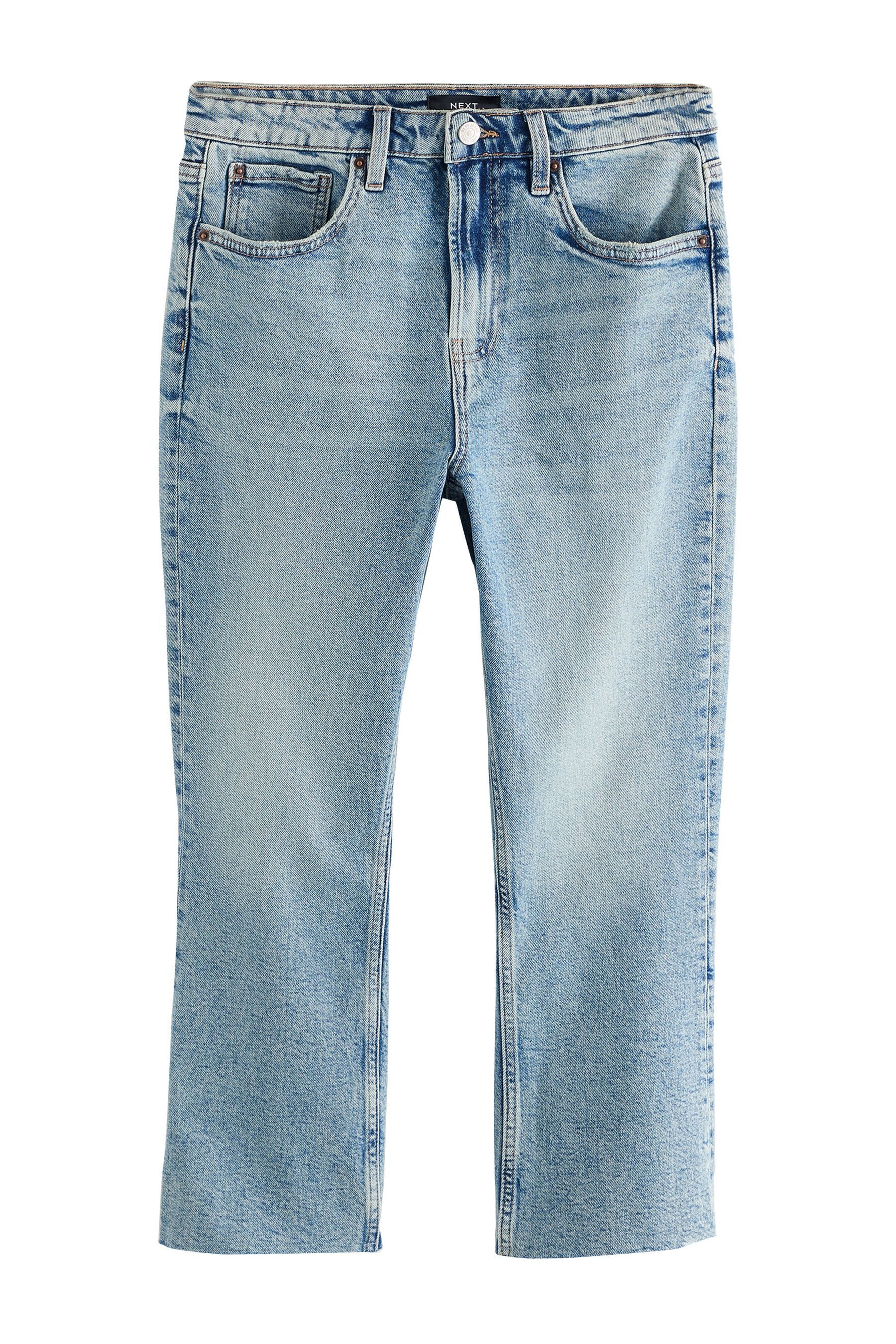 Next Caprijeans Verkürzte Schlagjeans mit Comfort günstig online kaufen