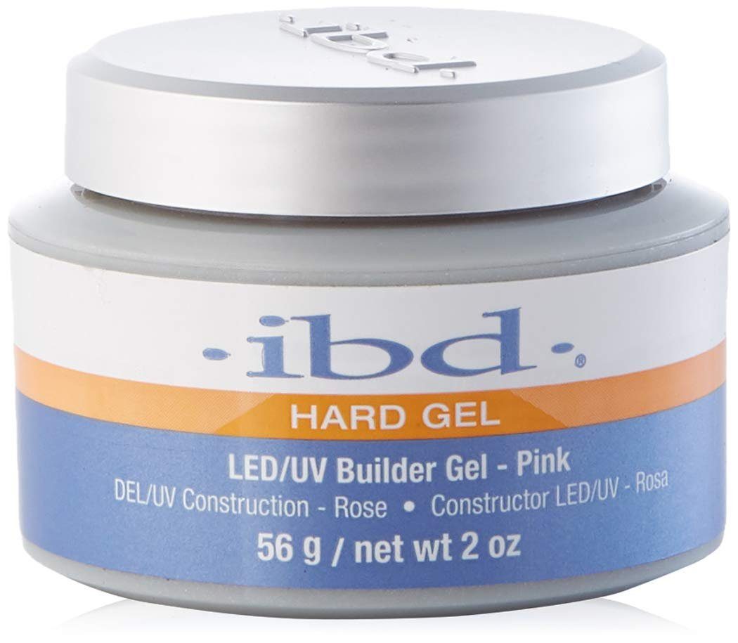 IBD UV-Gel IBD Aufbaugel Made Hard Gel - Builder (1 nicht 1-tlg., splittert g), 1er langlebig, x Gel, in USA hohe Haftung, Pack Pink, LED/UV 56