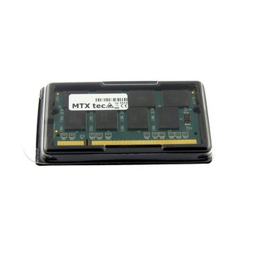 MTXtec 1GB Notebook SODIMM DDR1 PC3200, 400MHz 200 pin Laptop-Arbeitsspeicher