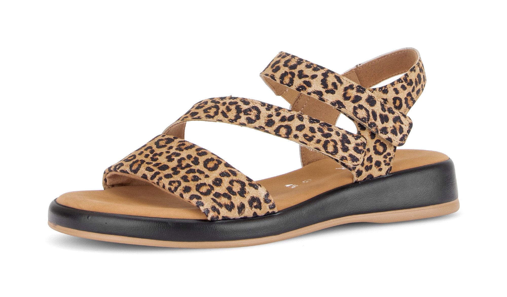 Gabor Rhodos Keilsandalette Riemchensandale, Sommerschuh in angesagter Leo- günstig online kaufen