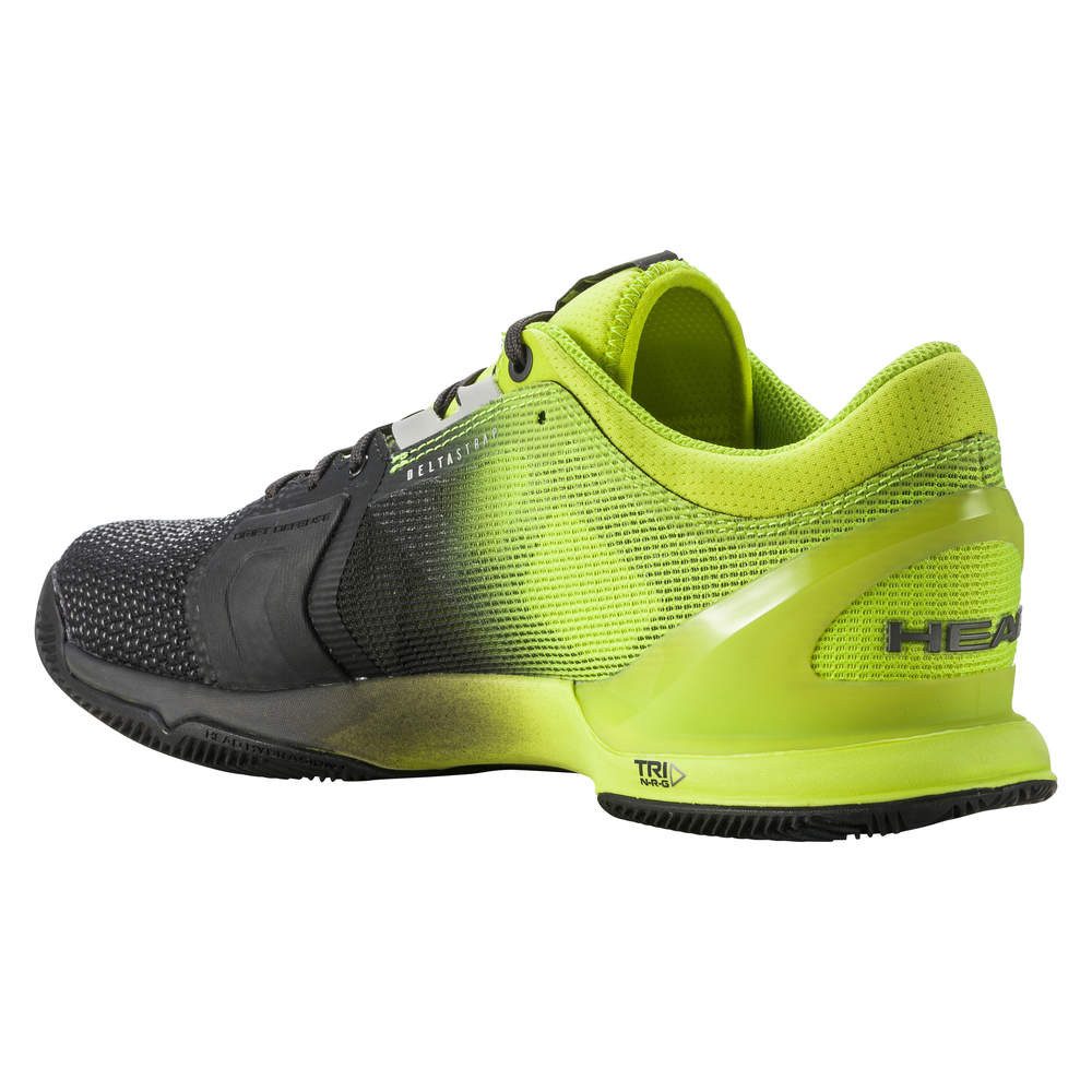 Head Sprint Pro SF 3.0 Clay/Sandplatz #22 schwarz/lime Herren Tennisschuh