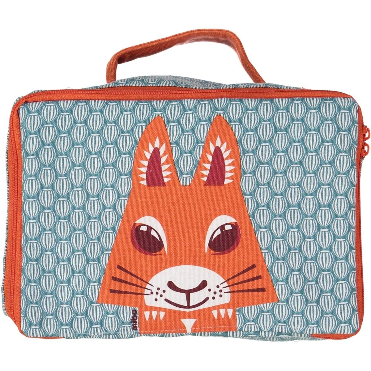 COQ EN PATE Kinderkoffer Kleiner Koffer Tasche aus Baumwolle Größe: 24 x 16,5 x 10 cm