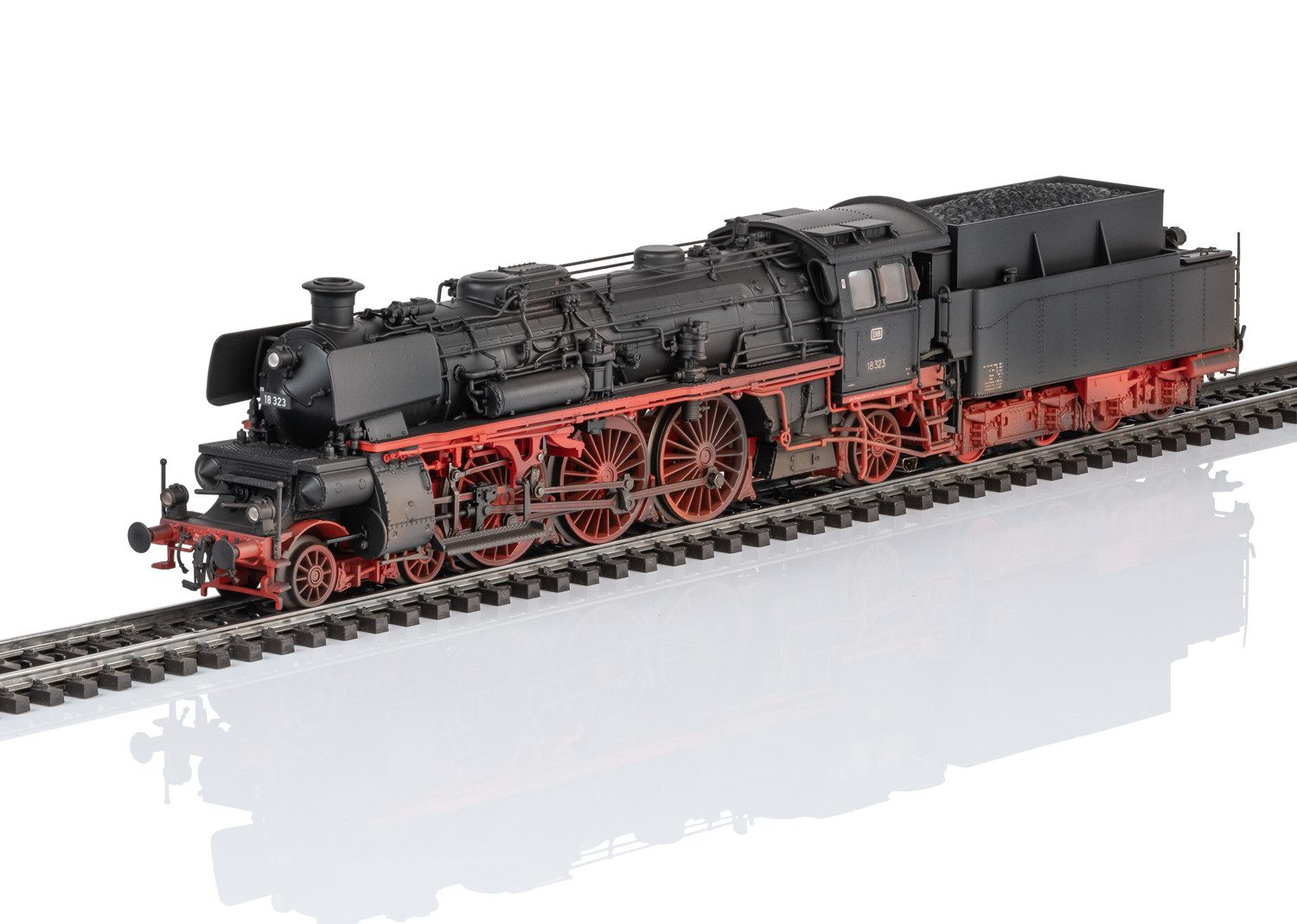 Märklin Dampflokomotive Dampflok 18 323 DB - 38327, Spur H0, mit Licht & Sound