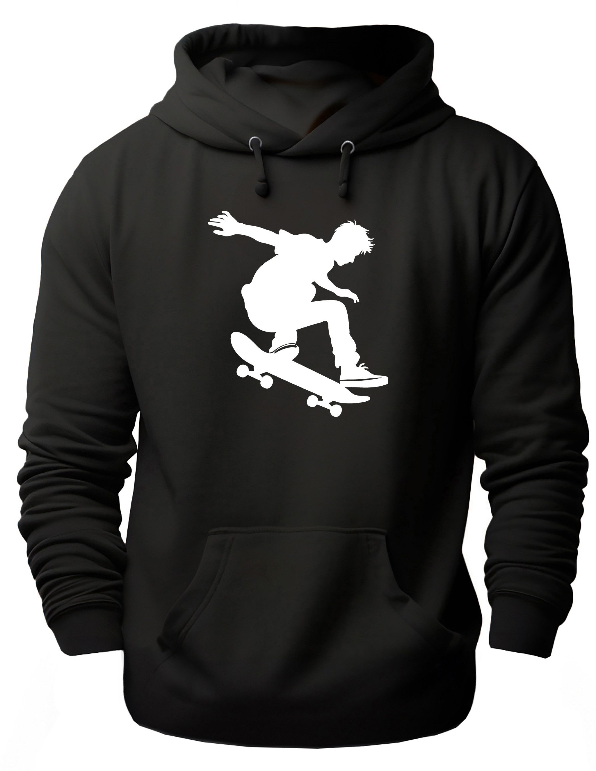 Hoodie Skater Kapuzen Pulli - Streetstyle Skateboarder