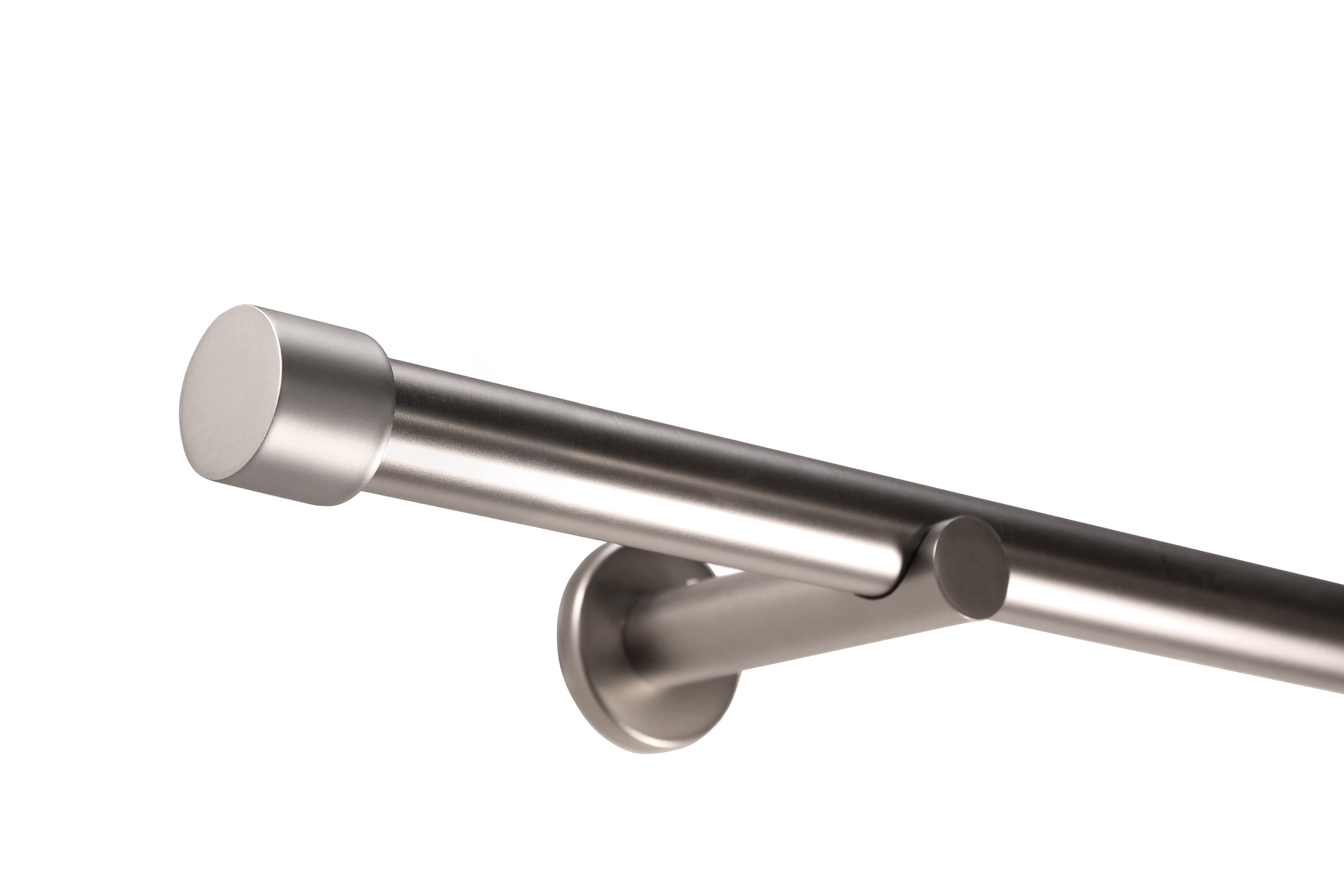 Deco-Raum Gardinenstange Kappe, Ø 25 mm, 1-läufig, Wunschmaßlänge, kürzbar, günstig online kaufen