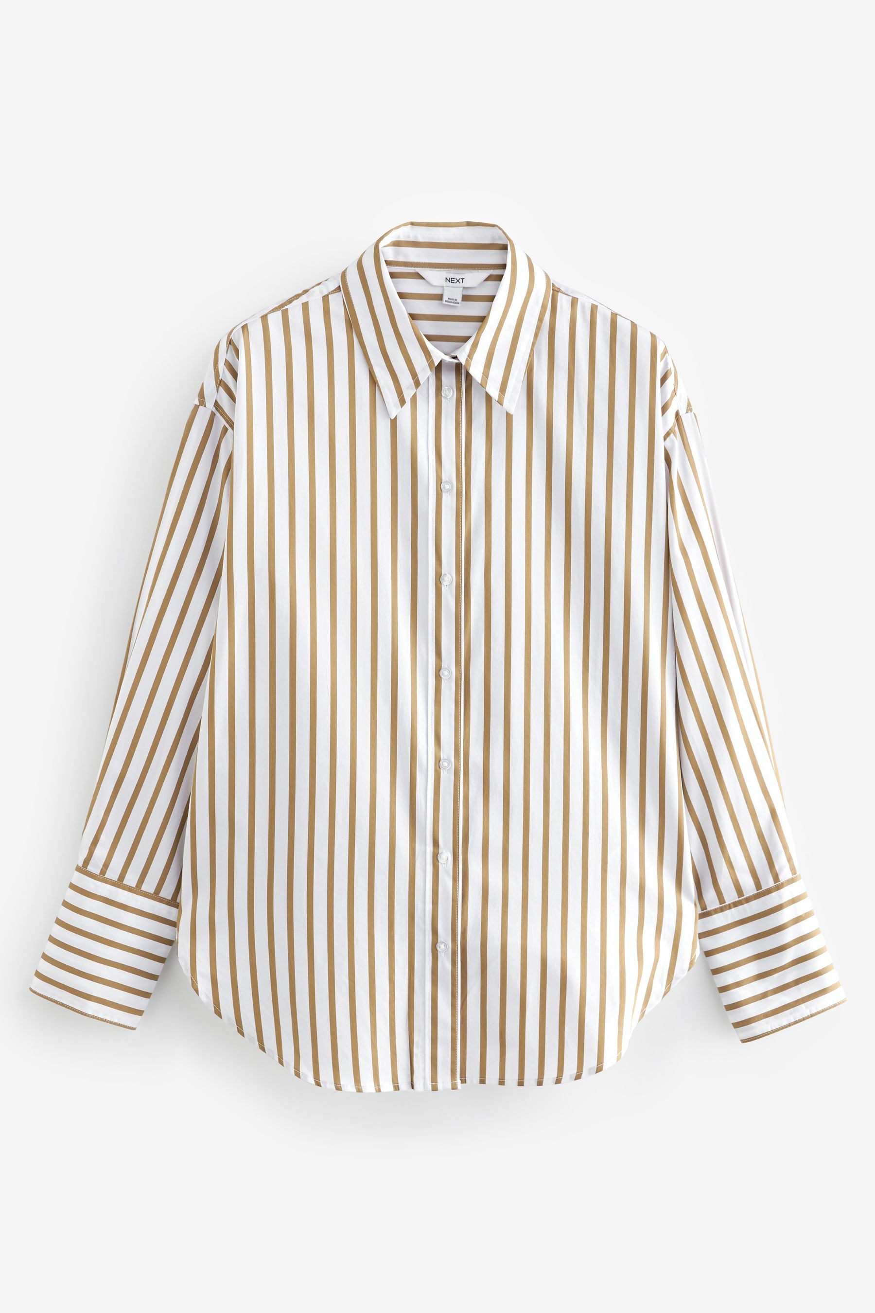 Next Langarmbluse Oversized Fit Bluse, Kurzgröße günstig online kaufen