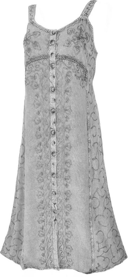 Guru-Shop Maxikleid »Besticktes Boho Sommerkleid, indisches Hippie..« online kaufen | OTTO