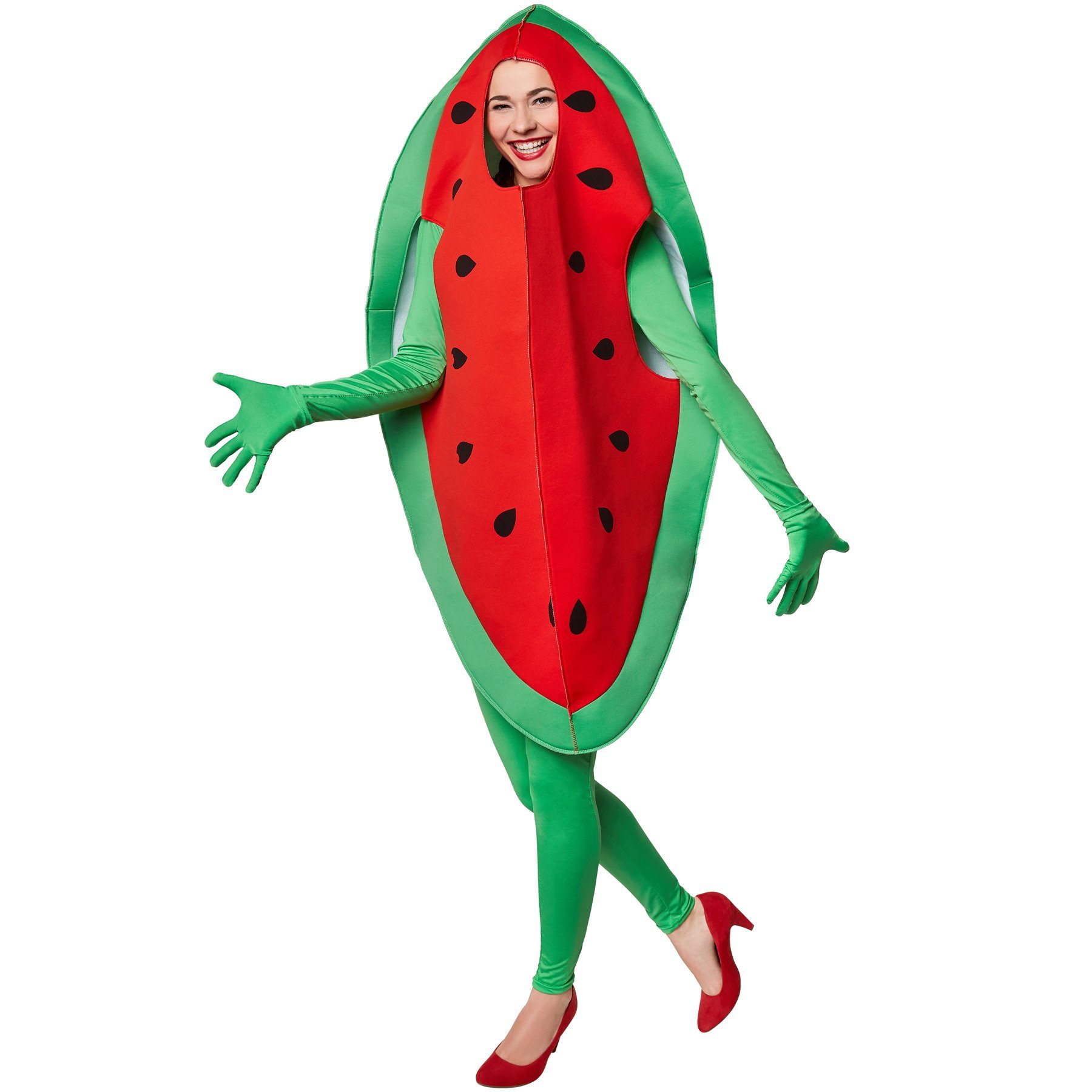 dressforfun Lebensmittel-Kostüm Kostüm Wassermelone