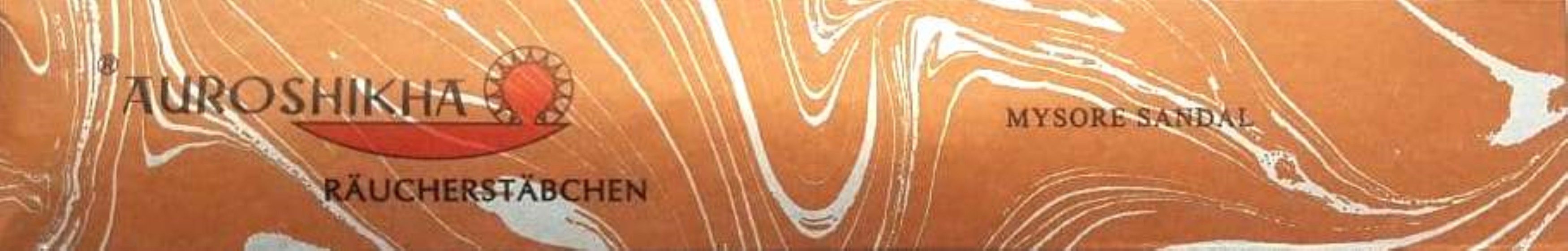 Auroshikha Räucherstäbchen Auroshikha Räucherstäbchen "Mysore Sandal" 10g