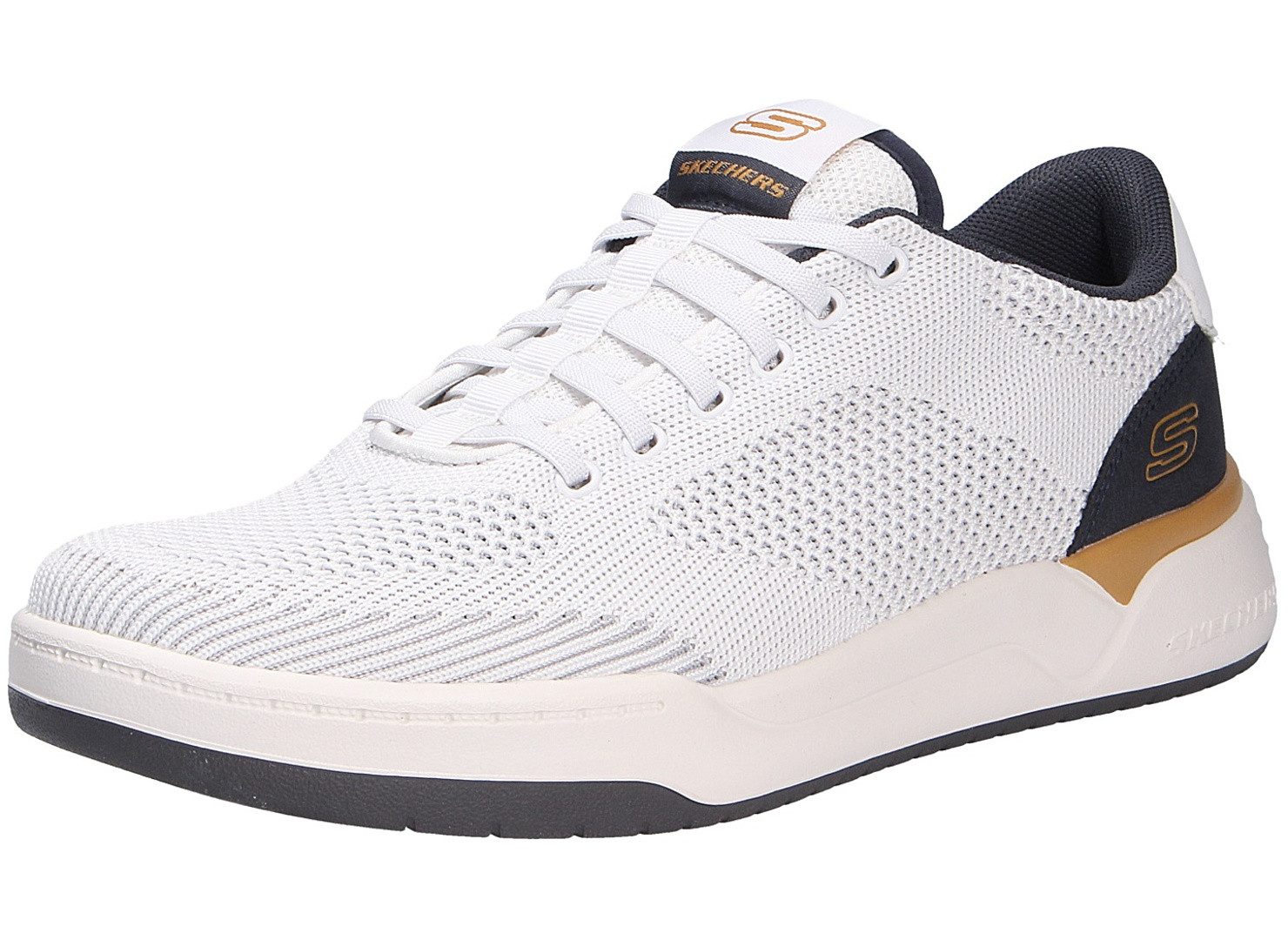 Skechers Skechers Herren Halbschuh CORLISS weiß Größe Sneaker
