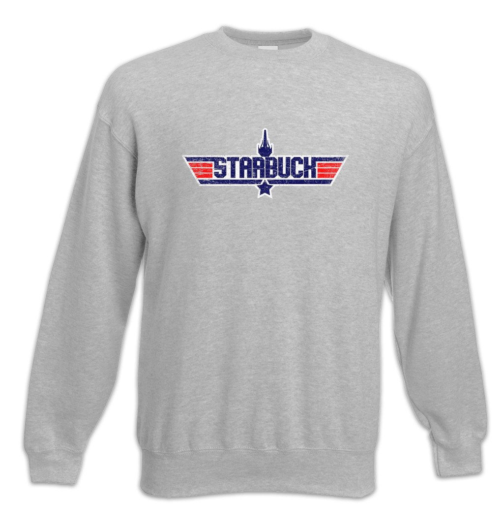 Sweatshirt Top Star Starbuck Sweatshirt Battle 80s Kara Tomcat Gun Lieutenant